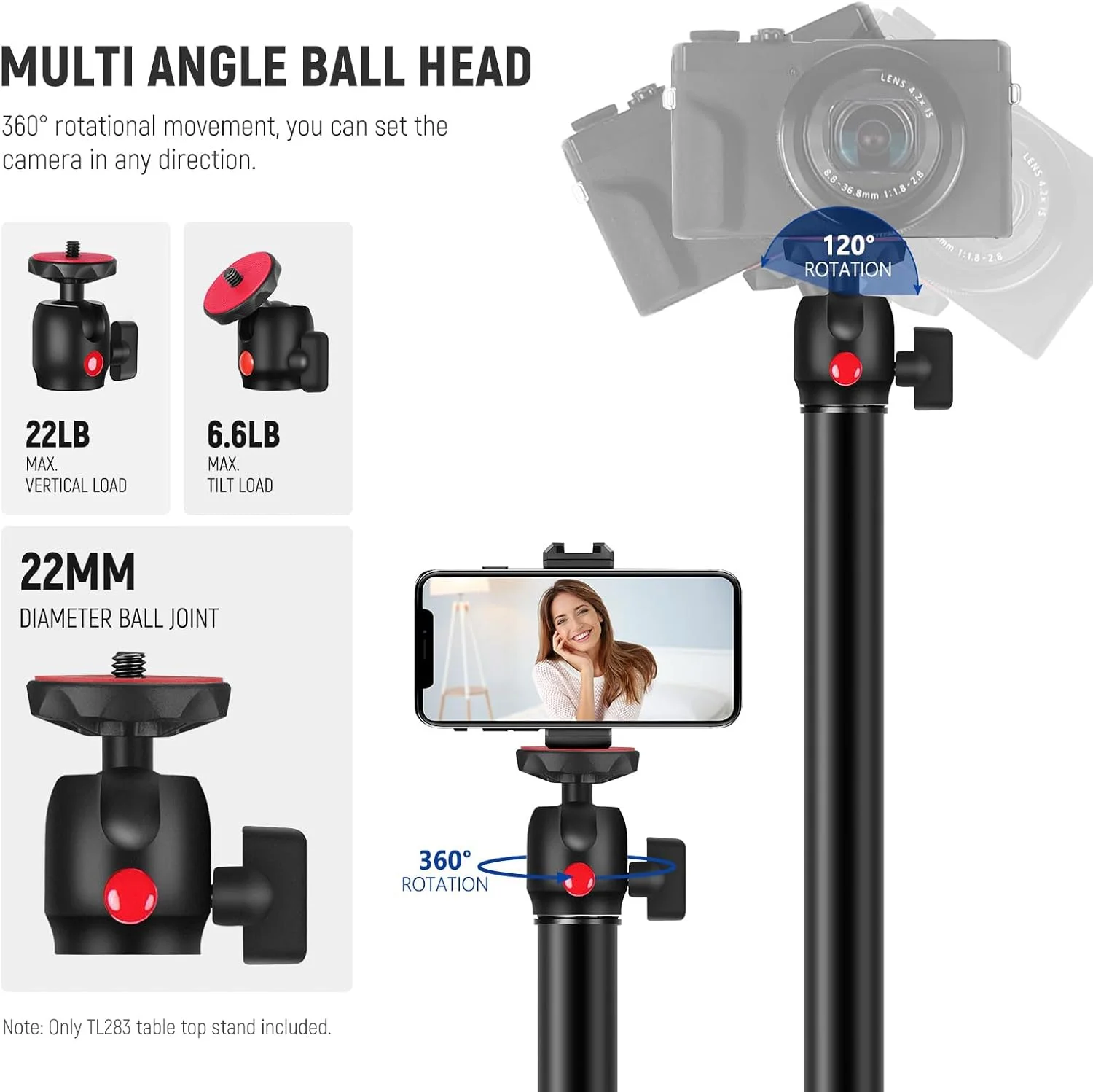 پایه رومیزی دوربین NEEWER، بازوی بوم میکروفون پایه نور رومیزی بالای سر با سر توپی گیره C پارچه تمیز کننده برای وب کم DSLR نگهدارنده تلفن نور حلقه ای ضبط ویدیو استریمینگ میکروفون، قرمز TL283 پایه رومیزی دوربین NEEWER، بازوی بوم میکروفون پایه نور رومیزی بالای سر با سر توپی گیره C پارچه تمیز کننده برای وب کم DSLR نگهدارنده تلفن نور حلقه ای ضبط ویدیو استریمینگ میکروفون، قرمز TL283