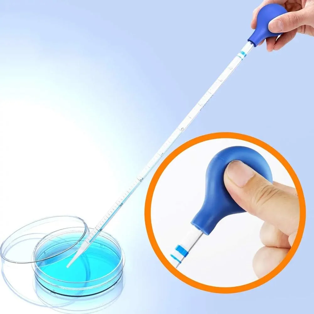 حباب لاستیکی پیپت آزمایشگاهی شیشه آلات، کلاهک های لاستیکی قطره چکان 15 میلی لیتری، پیپت قطره چکان توپ مکش، توپ مکش آزمایشگاهی، 10 عدد در بسته (قرمز)