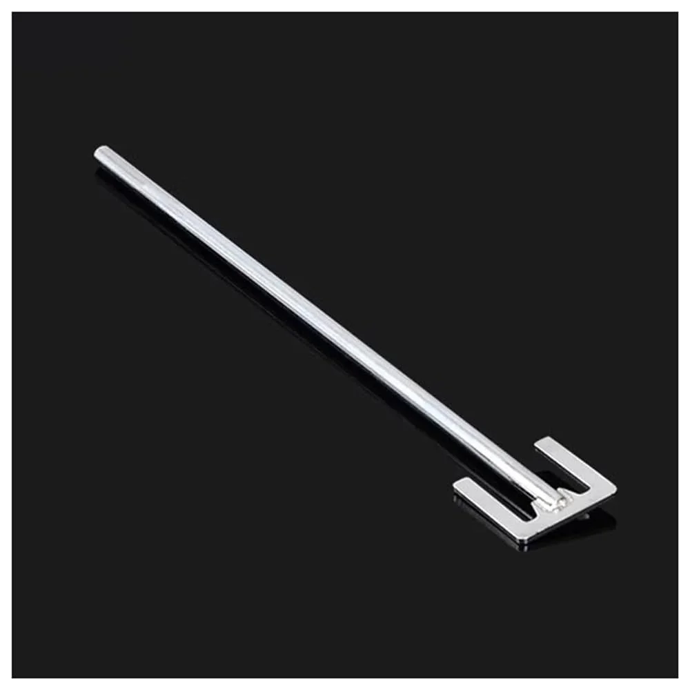لوازم شیشه ای آزمایشگاهی 1 عدد تیغه همزن استیل ضد زنگ نوع E آزمایشگاهی پارویی SUS304 با میله برای تجهیزات آزمایشگاهی (90x8x400mm)