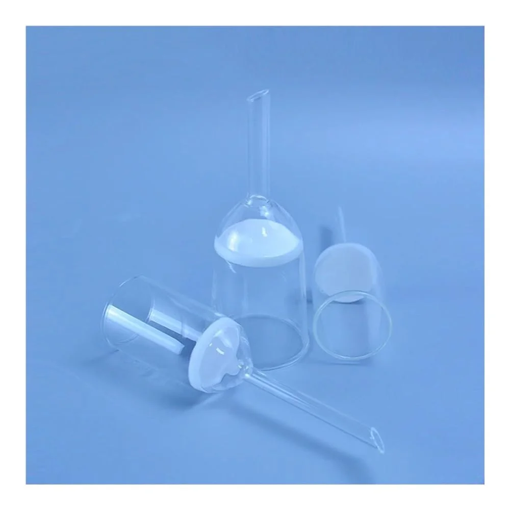 قیف هسته شنی شیشه ای آزمایشگاهی 35/60/100/130/250/500/1000 میلی لیتری برای ظروف شیشه ای آزمایشگاهی، قیف هسته شنی فیلتراسیون آزمایشگاه شیمیایی (35 میلی لیتر) قیف هسته شنی شیشه ای آزمایشگاهی 35/60/100/130/250/500/1000 میلی لیتری برای ظروف شیشه ای آزمایشگاهی، قیف هسته شنی فیلتراسیون آزمایشگاه شیمیایی (35 میلی لیتر)