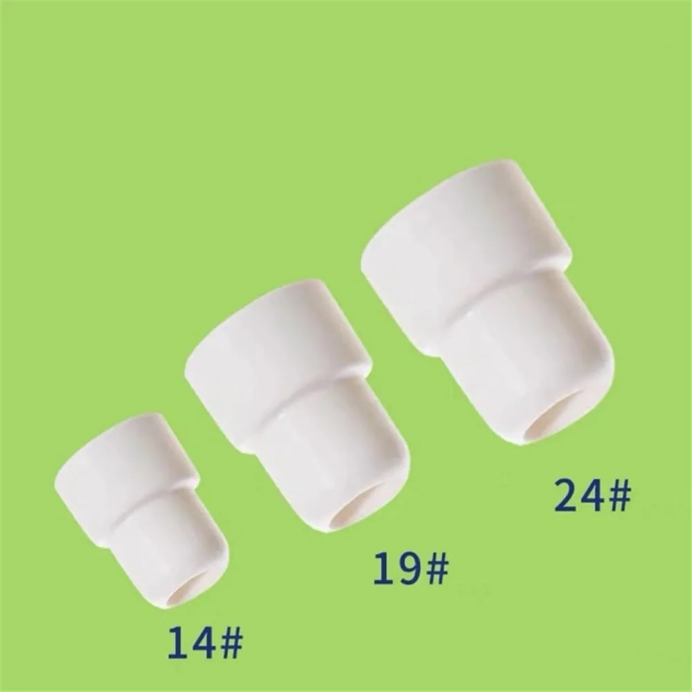 لوازم شیشه ای آزمایشگاهی سایز 14# 19# 24#، 20 عددی و 50 عددی، درپوش لاستیکی آزمایشگاهی، پلاگ لاستیکی معکوس برای بطری های آزمایشگاهی (شماره 24، 50 عدد)