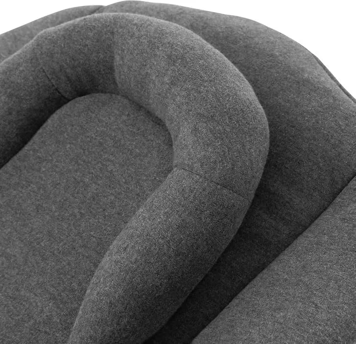 نشیمنگاه نوزاد Hauck Premium، اتصال به صندلی بلند Alpha & Beta از بدو تولد - اتصال 2 در 1 کودک (صندلی استراحت و گهواره) برای نوزادان با پشتی قابل تنظیم و پنبه - خاکستری تیره