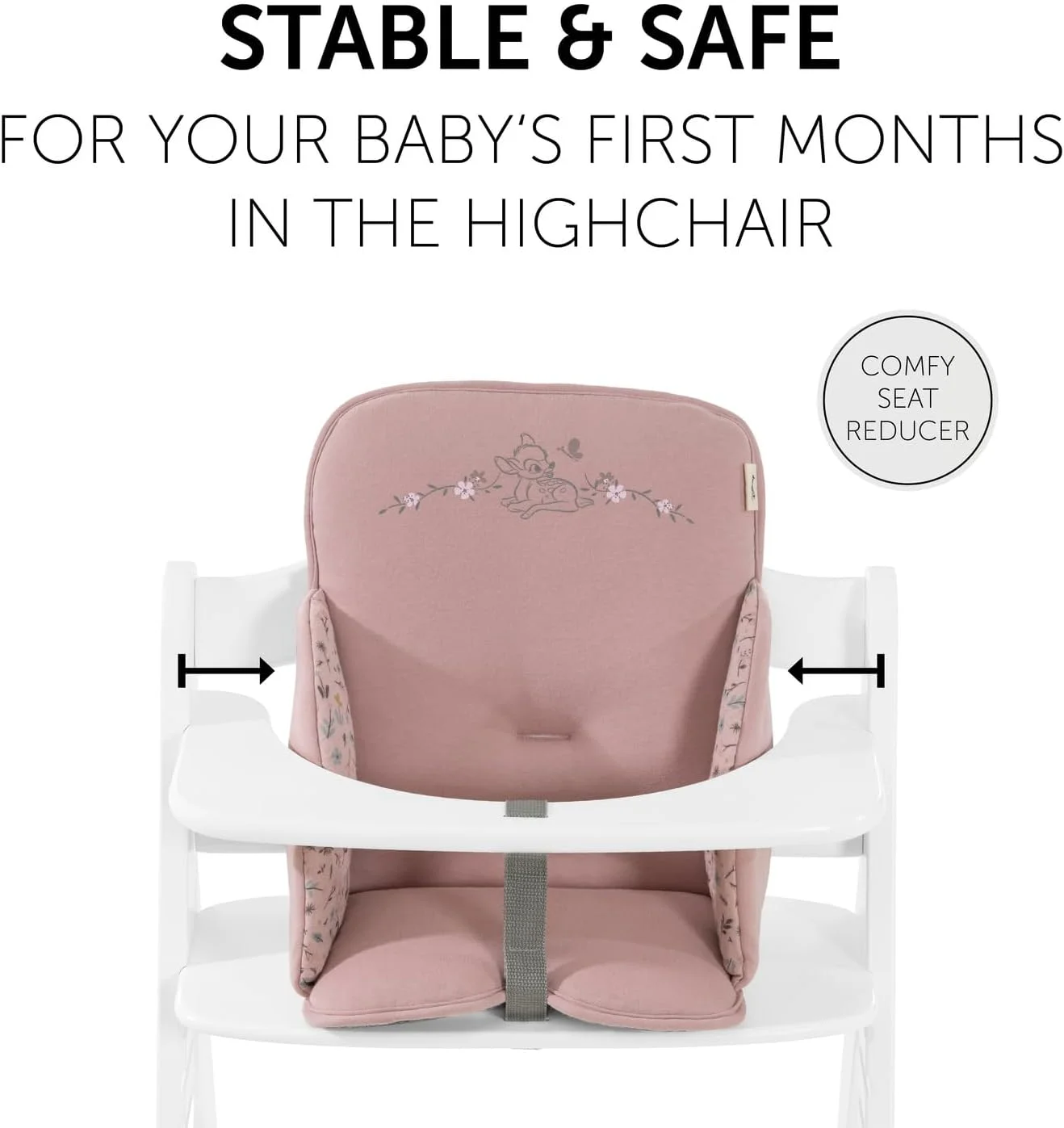 بالشتک صندلی کودک هاوک دیزنی برای صندلی های بلند آلفا پلاس، بتا پلاس و آرکتا - بالشتک نرم با پوشش ضد لغزش و پشتی بلند (بامبی رز) بالشتک صندلی کودک هاوک دیزنی برای صندلی های بلند آلفا پلاس، بتا پلاس و آرکتا - بالشتک نرم با پوشش ضد لغزش و پشتی بلند (بامبی رز)