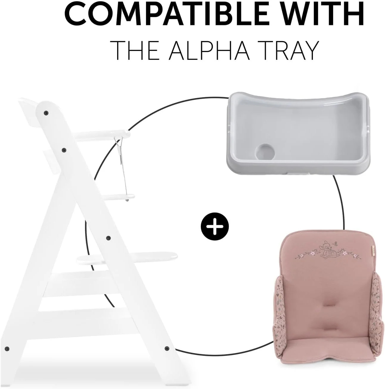 بالشتک صندلی کودک هاوک دیزنی برای صندلی های بلند آلفا پلاس، بتا پلاس و آرکتا - بالشتک نرم با پوشش ضد لغزش و پشتی بلند (بامبی رز) بالشتک صندلی کودک هاوک دیزنی برای صندلی های بلند آلفا پلاس، بتا پلاس و آرکتا - بالشتک نرم با پوشش ضد لغزش و پشتی بلند (بامبی رز)