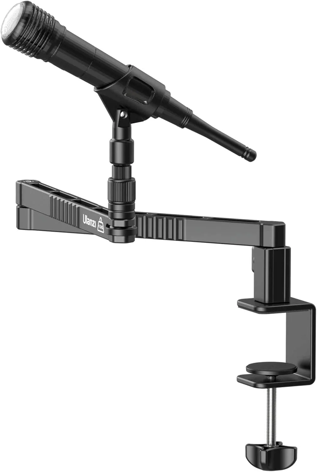 بازوی میکروفون رومیزی ULANZI VIJIM LS26 | بازوی رومیزی میکروفون با نمای کم برای پادکست | بازوی میکروفون قابل تنظیم چند زاویه ای 3 قسمتی با پیچ 1/4 | 360 درجه | آلیاژ آلومینیوم | حداکثر بار 2 کیلوگرم بازوی میکروفون رومیزی ULANZI VIJIM LS26 | بازوی رومیزی میکروفون با نمای کم برای پادکست | بازوی میکروفون قابل تنظیم چند زاویه ای 3 قسمتی با پیچ 1/4 | 360 درجه | آلیاژ آلومینیوم | حداکثر بار 2 کیلوگرم