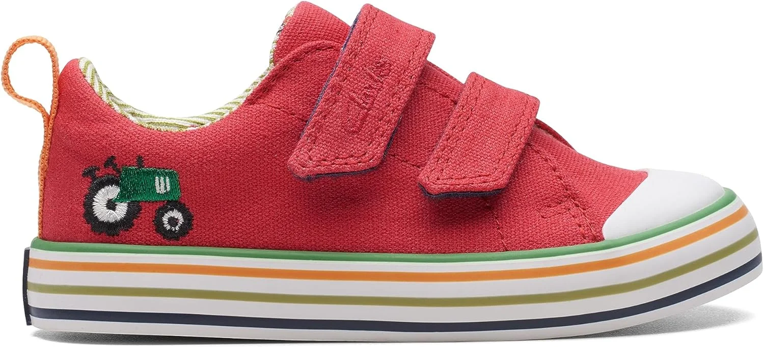 کفش کتانی پسرانه Clarks Foxingtorlo T کفش کتانی پسرانه Clarks Foxingtorlo T