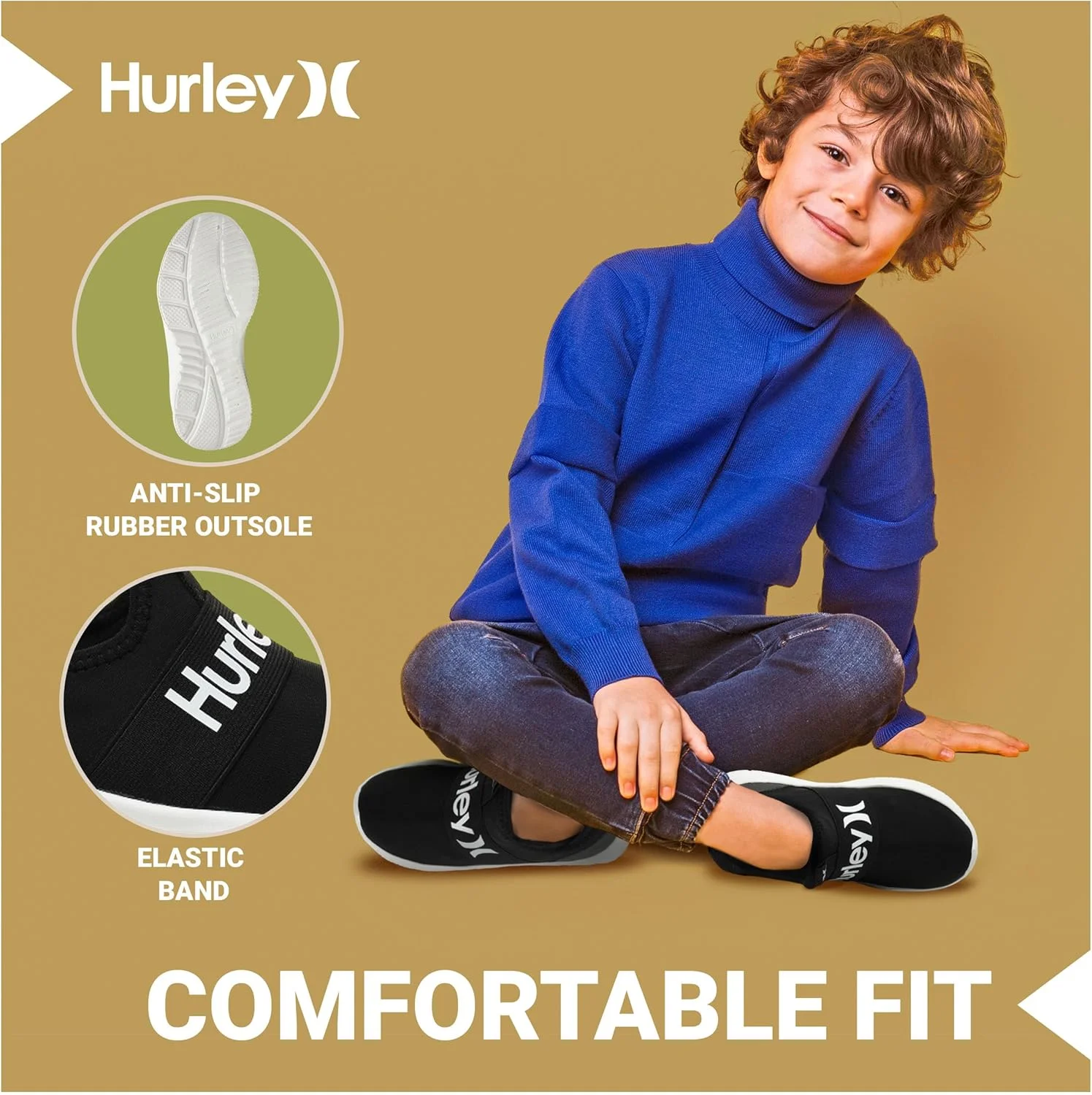 کفشهای کتانی بچگانه Hurley Camby، کفشهای اسکیت بورد ساق کوتاه برای کودکان، مناسب دویدن، پیادهروی، کفشهای ورزشی تنفسی برای پسران و دختران کفشهای کتانی بچگانه Hurley Camby، کفشهای اسکیت بورد ساق کوتاه برای کودکان، مناسب دویدن، پیادهروی، کفشهای ورزشی تنفسی برای پسران و دختران