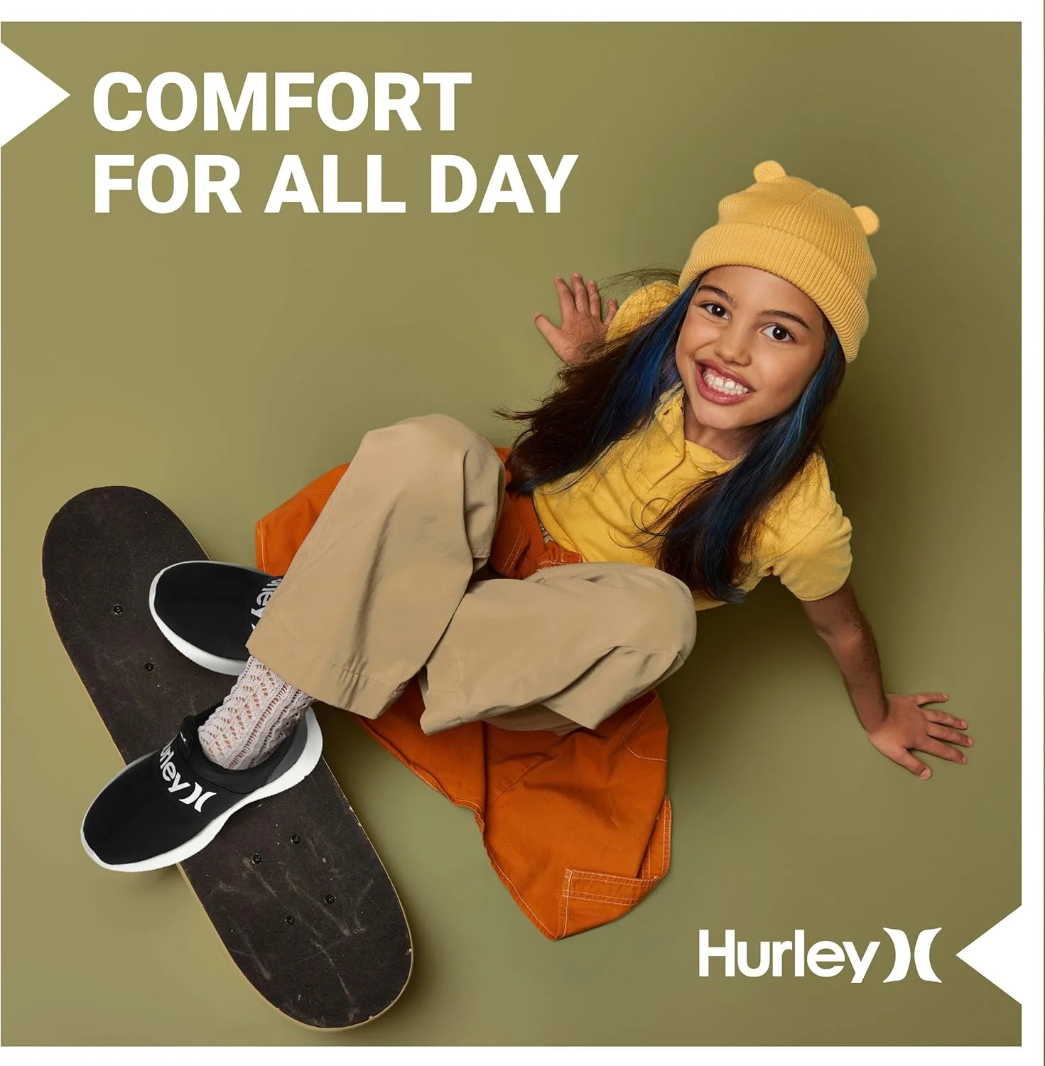 کفشهای کتانی بچگانه Hurley Camby، کفشهای اسکیت بورد ساق کوتاه برای کودکان، مناسب دویدن، پیادهروی، کفشهای ورزشی تنفسی برای پسران و دختران کفشهای کتانی بچگانه Hurley Camby، کفشهای اسکیت بورد ساق کوتاه برای کودکان، مناسب دویدن، پیادهروی، کفشهای ورزشی تنفسی برای پسران و دختران