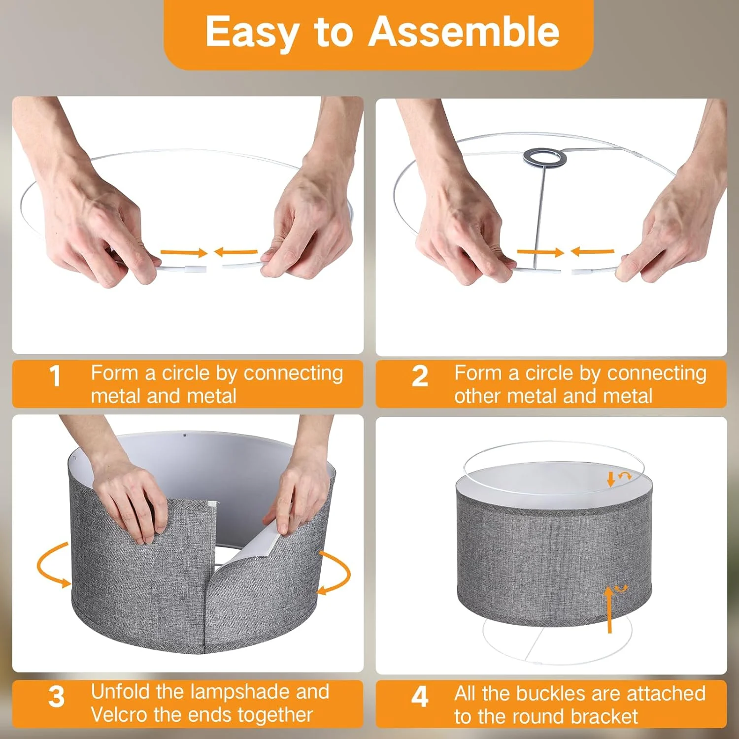 آباژور استوانه ای بزرگ خاکستری OUTON برای چراغ های ایستاده، 44.45 سانتی متر بالا x 44.45 سانتی متر پایین x 25.4 سانتی متر ارتفاع، مونتاژ آسان، جایگزینی کلاهک پارچه ای کتانی برای چراغ های رومیزی و چراغ های کنار تخت (عنکبوتی 4.19 سانتی متری) آباژور استوانه ای بزرگ خاکستری OUTON برای چراغ های ایستاده، 44.45 سانتی متر بالا x 44.45 سانتی متر پایین x 25.4 سانتی متر ارتفاع، مونتاژ آسان، جایگزینی کلاهک پارچه ای کتانی برای چراغ های رومیزی و چراغ های کنار تخت (عنکبوتی 4.19 سانتی متری)