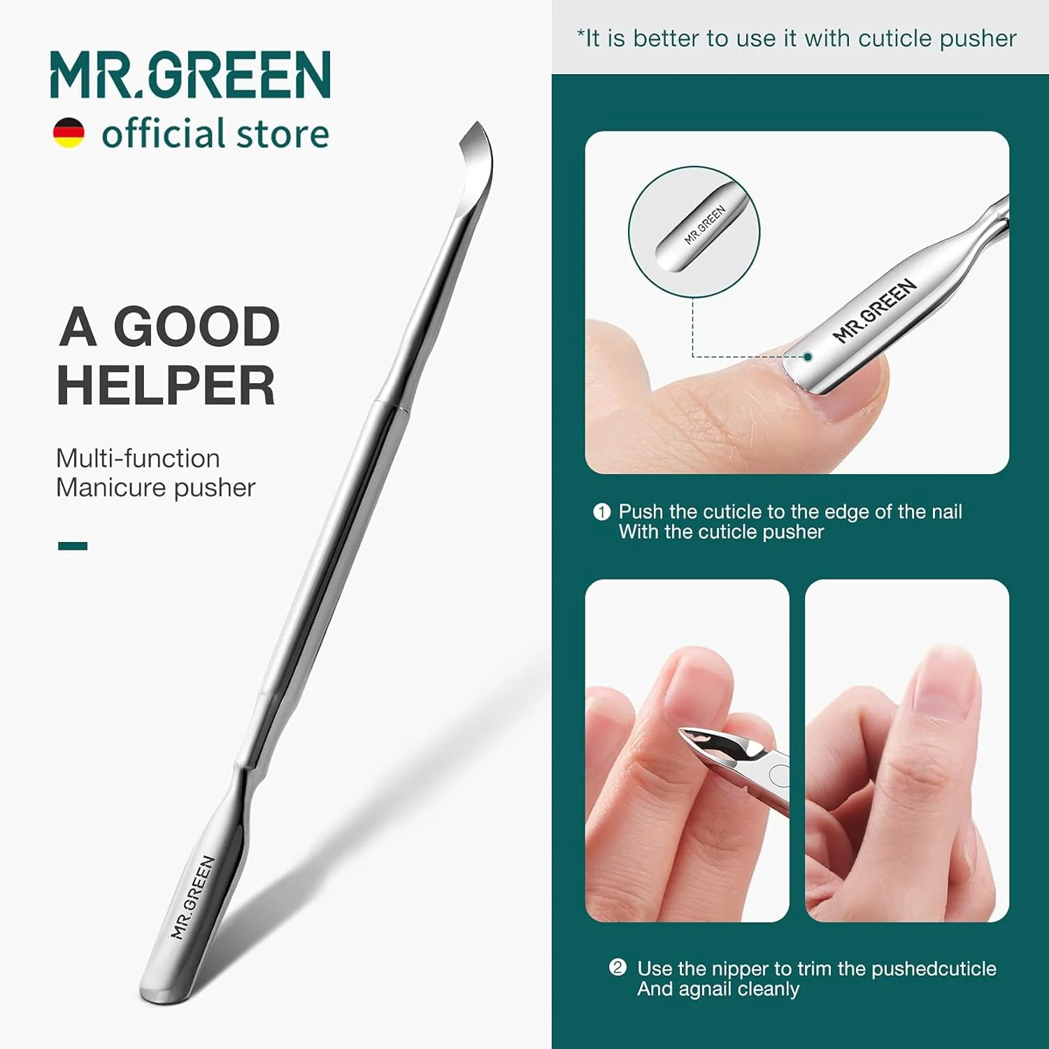قیچی مانیکور ناخن MR.GREEN، قیچی کوتیکول رنگارنگ و زیبا، ابزار مانیکور ناخن، از بین برنده پوست مرده (نیکل مرواریدی + پوشر) قیچی مانیکور ناخن MR.GREEN، قیچی کوتیکول رنگارنگ و زیبا، ابزار مانیکور ناخن، از بین برنده پوست مرده (نیکل مرواریدی + پوشر)