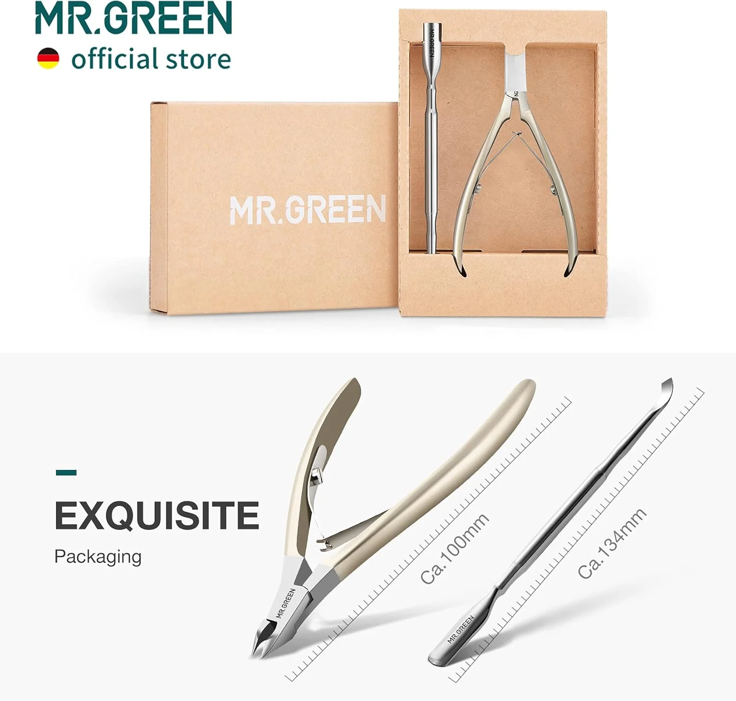 قیچی مانیکور ناخن MR.GREEN، قیچی کوتیکول رنگارنگ و زیبا، ابزار مانیکور ناخن، از بین برنده پوست مرده (نیکل مرواریدی + پوشر) قیچی مانیکور ناخن MR.GREEN، قیچی کوتیکول رنگارنگ و زیبا، ابزار مانیکور ناخن، از بین برنده پوست مرده (نیکل مرواریدی + پوشر)