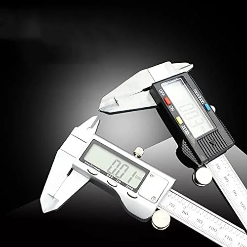 ZAIED کولیس HKFZ ابزار اندازه گیری کولیس دیجیتال استیل ضد زنگ 6 اینچ 150 میلی متر Messschieber Paquimetro ابزار اندازه گیری کولیس ورنیه (رنگ: صفحه نمایش پلاستیکی) (رنگ: صفحه نمایش فلزی) ZAIED کولیس HKFZ ابزار اندازه گیری کولیس دیجیتال استیل ضد زنگ 6 اینچ 150 میلی متر Messschieber Paquimetro ابزار اندازه گیری کولیس ورنیه (رنگ: صفحه نمایش پلاستیکی) (رنگ: صفحه نمایش فلزی)