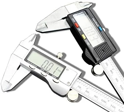 ZAIED کولیس HKFZ ابزار اندازه گیری کولیس دیجیتال استیل ضد زنگ 6 اینچ 150 میلی متر Messschieber Paquimetro ابزار اندازه گیری کولیس ورنیه (رنگ: صفحه نمایش پلاستیکی) (رنگ: صفحه نمایش فلزی) ZAIED کولیس HKFZ ابزار اندازه گیری کولیس دیجیتال استیل ضد زنگ 6 اینچ 150 میلی متر Messschieber Paquimetro ابزار اندازه گیری کولیس ورنیه (رنگ: صفحه نمایش پلاستیکی) (رنگ: صفحه نمایش فلزی)