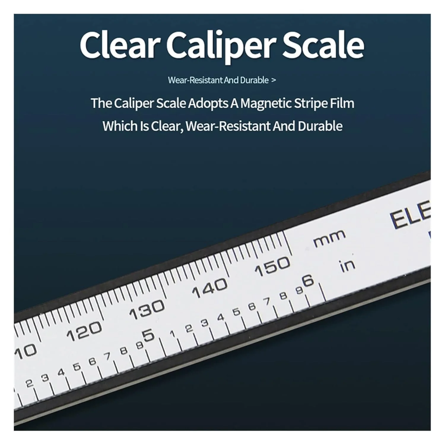 کولیس دیجیتال WANWEN، کولیس ورنیه فیبر کربنی، ابزار اندازه گیری الکترونیکی پلاستیکی، میکرومتر، خط کش عمق سنج، ابزار اندازه گیری (رنگ: کولیس نقره ای 150) سورپرایز کوچک