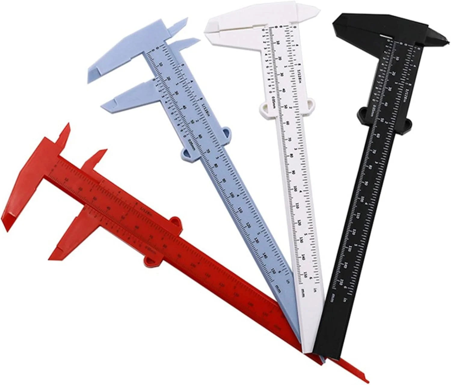 کولیس اندازه گیری WANAM، کولیس ورنیه، ابزار اندازه گیری عمق دهانه، قطر، مینی گیج کشویی، خط کش میکرومتر، ابزار آلات اندازه گیری (رنگ: قهوه ای)