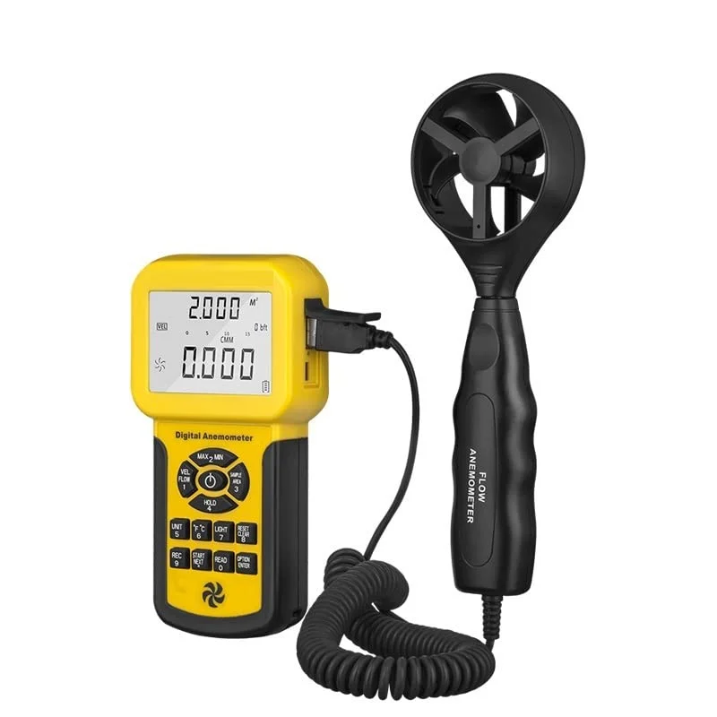سنسور سرعت باد WXYZABC 0.3~45m/s بادسنج دیجیتال ابزار اندازه گیری حجم هوا ضبط داده و تستر دستی سنسور سرعت باد WXYZABC 0.3~45m/s بادسنج دیجیتال ابزار اندازه گیری حجم هوا ضبط داده و تستر دستی