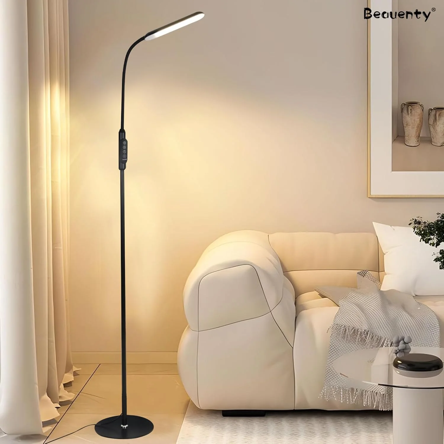 چراغ ایستاده کنار سالنی Beauenty، دارای 3 دمای رنگی، چراغ مطالعه 12 وات، چراغ های LED کم نور شونده برای اتاق نشیمن، حالت چراغ رومیزی قابل تنظیم، دوشاخه اروپایی (مشکی) چراغ ایستاده کنار سالنی Beauenty، دارای 3 دمای رنگی، چراغ مطالعه 12 وات، چراغ های LED کم نور شونده برای اتاق نشیمن، حالت چراغ رومیزی قابل تنظیم، دوشاخه اروپایی (مشکی)