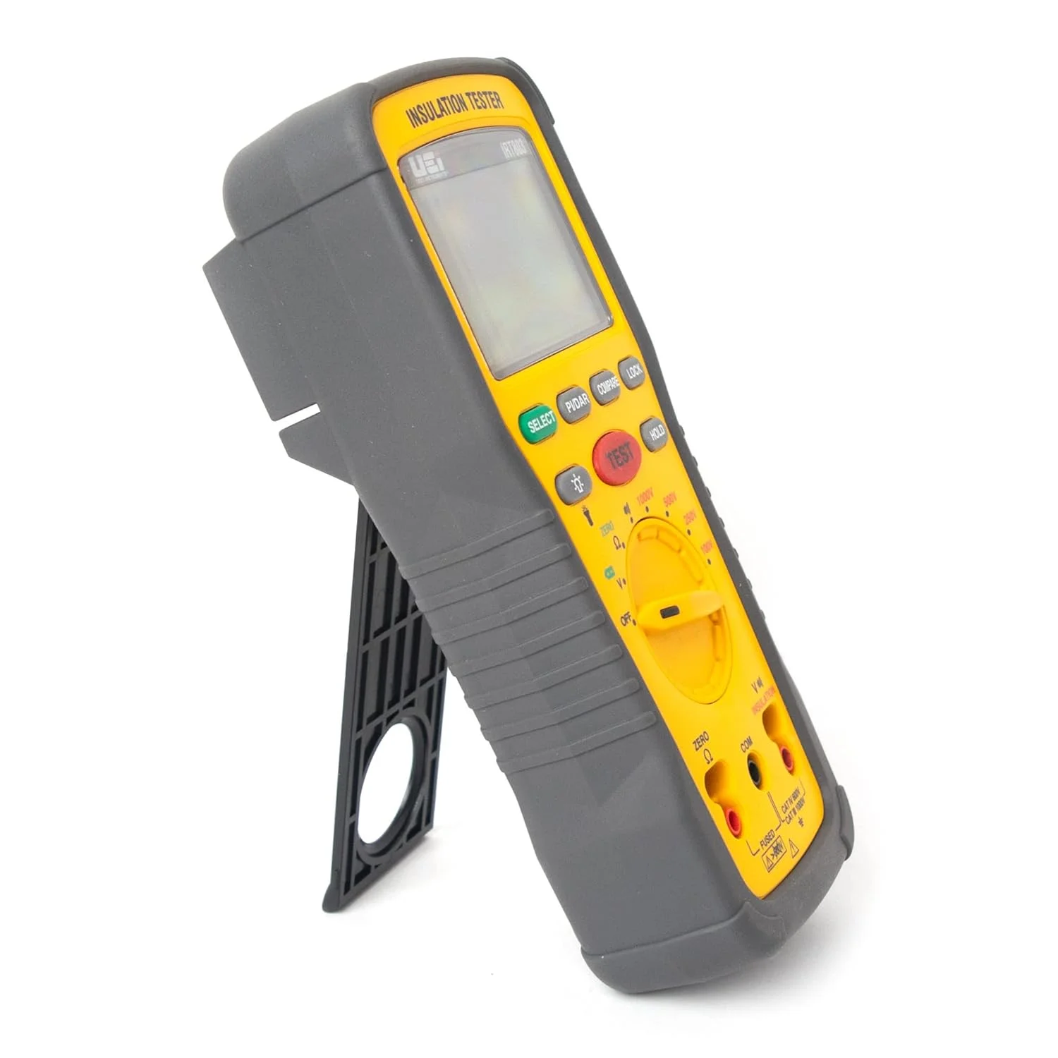 تستر مقاومت عایق UEi Test Instruments IRT803، 600 ولت AC/DC، مگااهم متر مقاومت عایق را تا 20GΩ اندازه گیری می کند، تست ولتاژ تا 600 ولت تستر مقاومت عایق UEi Test Instruments IRT803، 600 ولت AC/DC، مگااهم متر مقاومت عایق را تا 20GΩ اندازه گیری می کند، تست ولتاژ تا 600 ولت