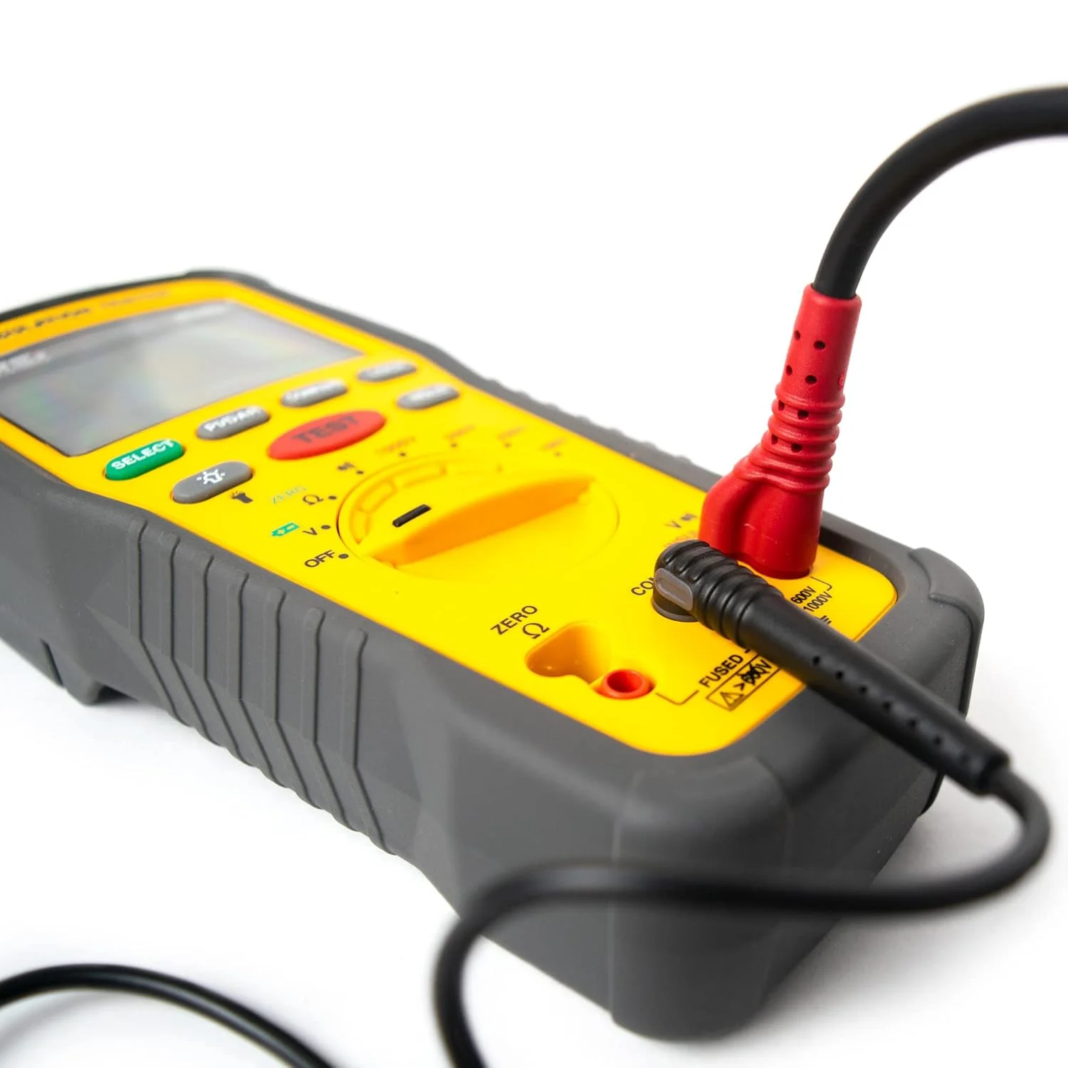 تستر مقاومت عایق UEi Test Instruments IRT803، 600 ولت AC/DC، مگااهم متر مقاومت عایق را تا 20GΩ اندازه گیری می کند، تست ولتاژ تا 600 ولت تستر مقاومت عایق UEi Test Instruments IRT803، 600 ولت AC/DC، مگااهم متر مقاومت عایق را تا 20GΩ اندازه گیری می کند، تست ولتاژ تا 600 ولت