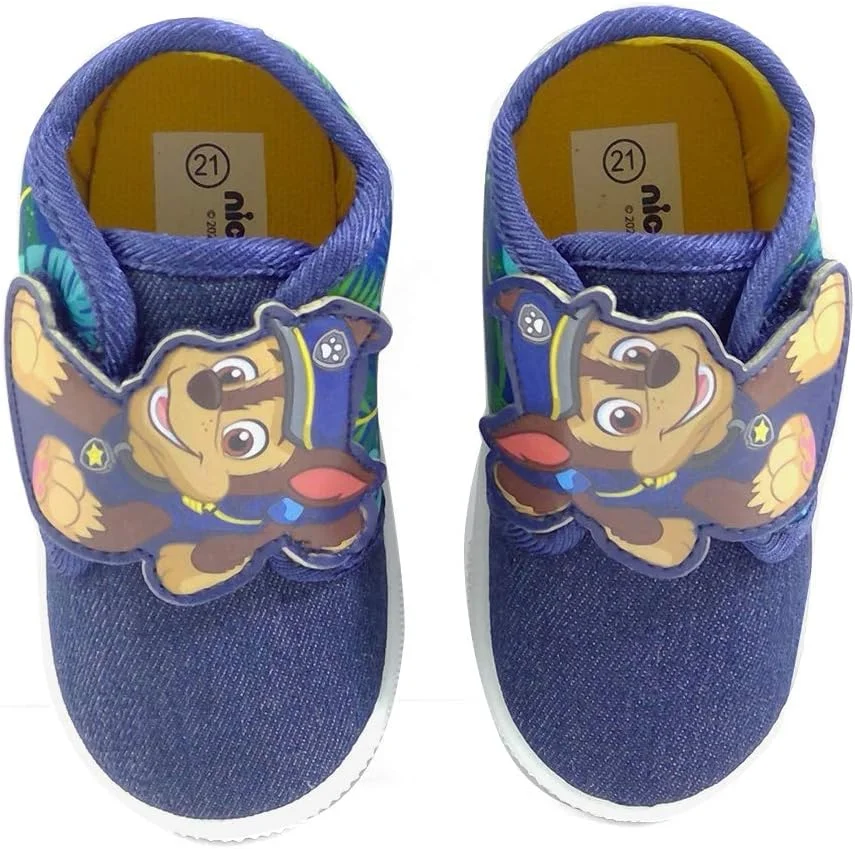کفش کتانی پسرانه نیکلودین Paw Patrol آبی تیره، سایز 21 EU باریک