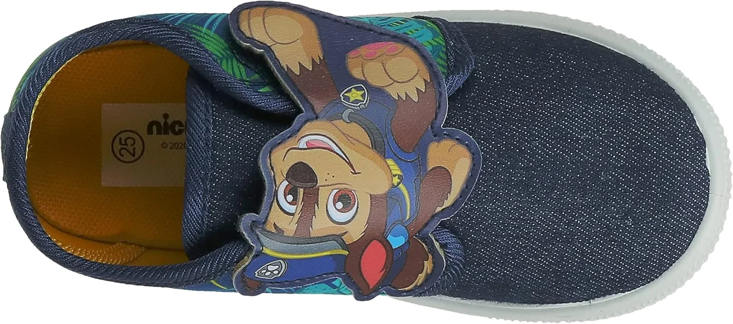کفش کتانی پسرانه نیکلودین Paw Patrol آبی تیره، سایز 21 EU باریک