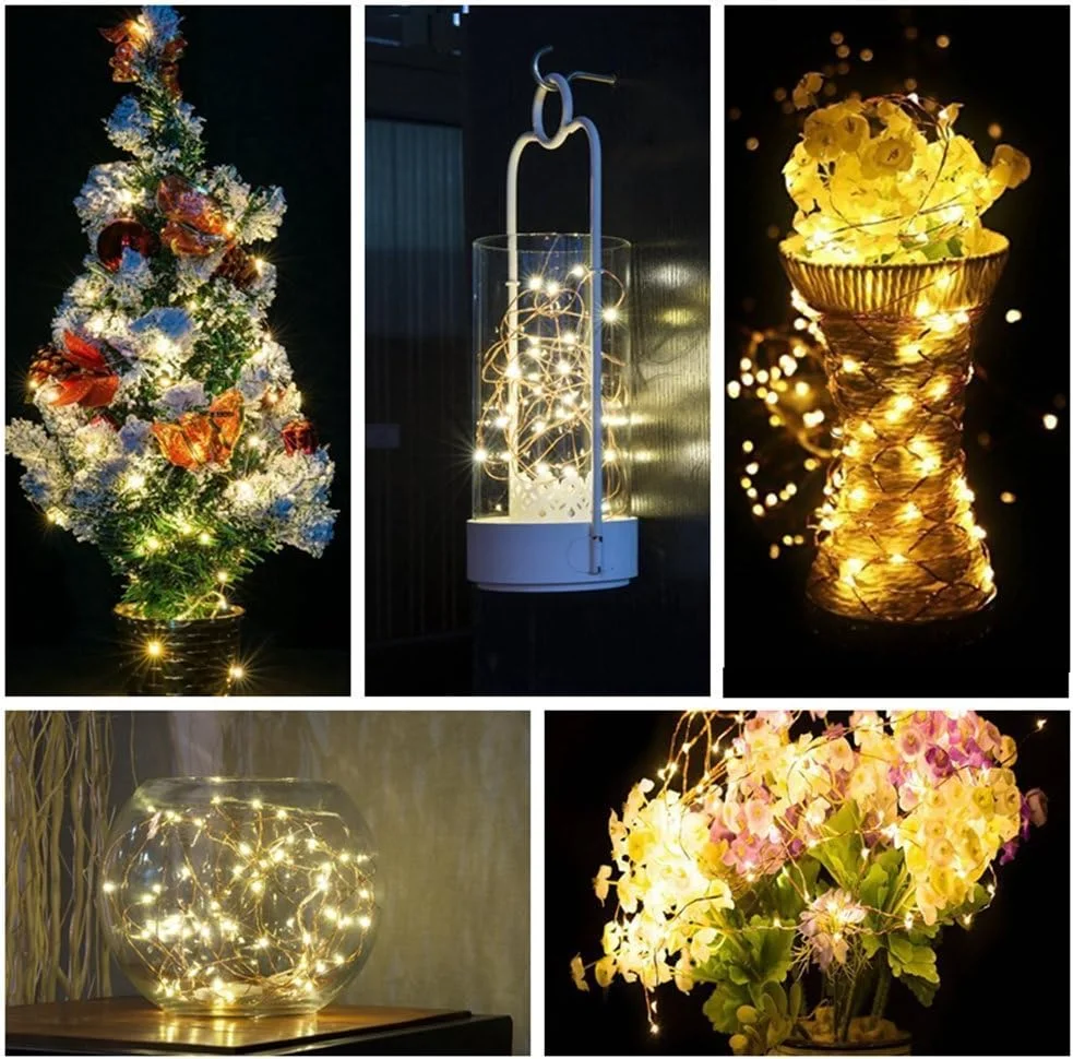 چراغ های LED پری آنجایلیا، چراغ های رشته ای با باتری، چراغ های شب تاب، مناسب برای تزئینات باغ، خانه، اتاق خواب، جشن کریسمس، مهمانی عروسی و جشنواره (سفید گرم، 10 متر) چراغ های LED پری آنجایلیا، چراغ های رشته ای با باتری، چراغ های شب تاب، مناسب برای تزئینات باغ، خانه، اتاق خواب، جشن کریسمس، مهمانی عروسی و جشنواره (سفید گرم، 10 متر)