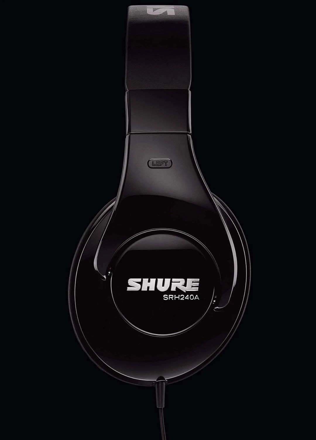 هدفون حرفه ای Shure SRH240A، سیمی، راحت، پخش صدای عالی، ایده آل برای ضبط خانگی و استفاده روزمره، مشکی هدفون حرفه ای Shure SRH240A، سیمی، راحت، پخش صدای عالی، ایده آل برای ضبط خانگی و استفاده روزمره، مشکی