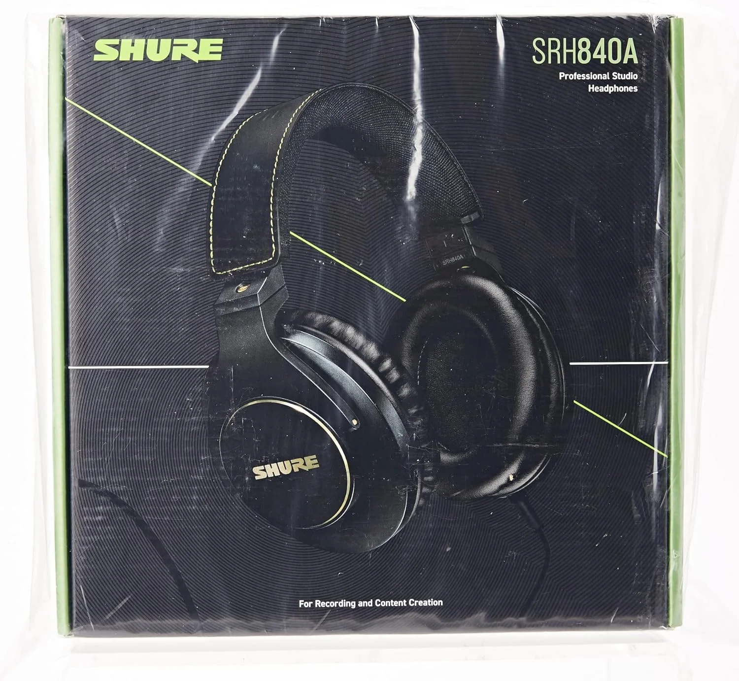 هدفون استودیویی حرفه ای Shure SRH840A، راحتی عالی، بیس غنی، صدای دقیق، صدای دقیق و با جزئیات، کابل جداشدنی، مشکی، سیمی هدفون استودیویی حرفه ای Shure SRH840A، راحتی عالی، بیس غنی، صدای دقیق، صدای دقیق و با جزئیات، کابل جداشدنی، مشکی، سیمی
