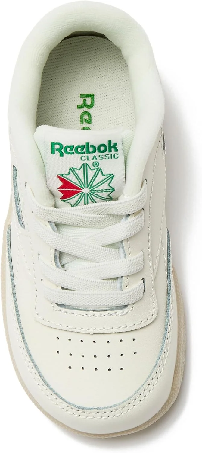 کفشهای بچگانه ریباک مدل Club C، مناسب دختران و پسران، کفشهای کتانی بچهگانه، سایز کوچک و بزرگ کفشهای بچگانه ریباک مدل Club C، مناسب دختران و پسران، کفشهای کتانی بچهگانه، سایز کوچک و بزرگ