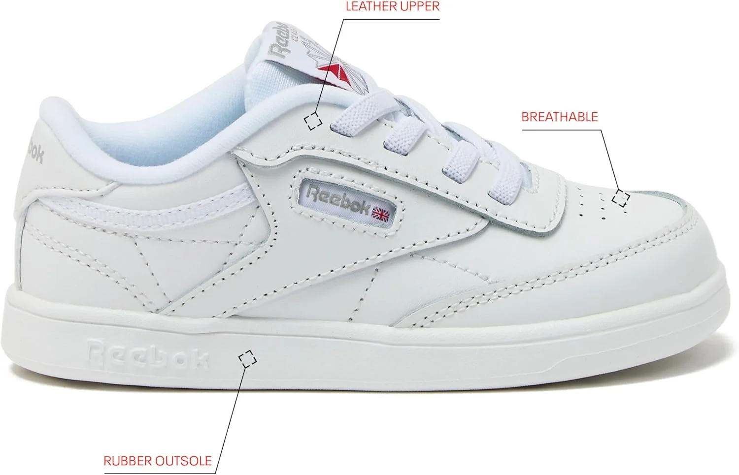 کفش ورزشی بچه گانه ریباک مدل Club C کفش ورزشی بچه گانه ریباک مدل Club C