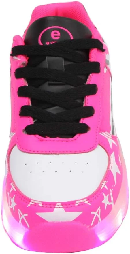 کفش های اسکیت غلتکی شارژی LED هفت رنگ SDSPEED برای کودکان با کفش های تک چرخ ورزشی کفش های اسکیت غلتکی شارژی LED هفت رنگ SDSPEED برای کودکان با کفش های تک چرخ ورزشی