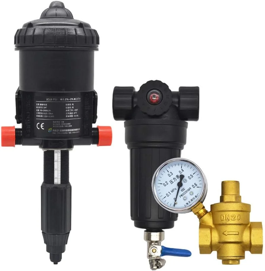 پمپ دوزینگ با دقت بالا Esloy با نیروی آب، مخلوط کننده مواد شیمیایی، تزریق کننده کود اتوماتیک، دوز کننده مایع، متناسب کننده برای مخلوط کردن شستشوی خودرو، دام و طیور (برای طیور)