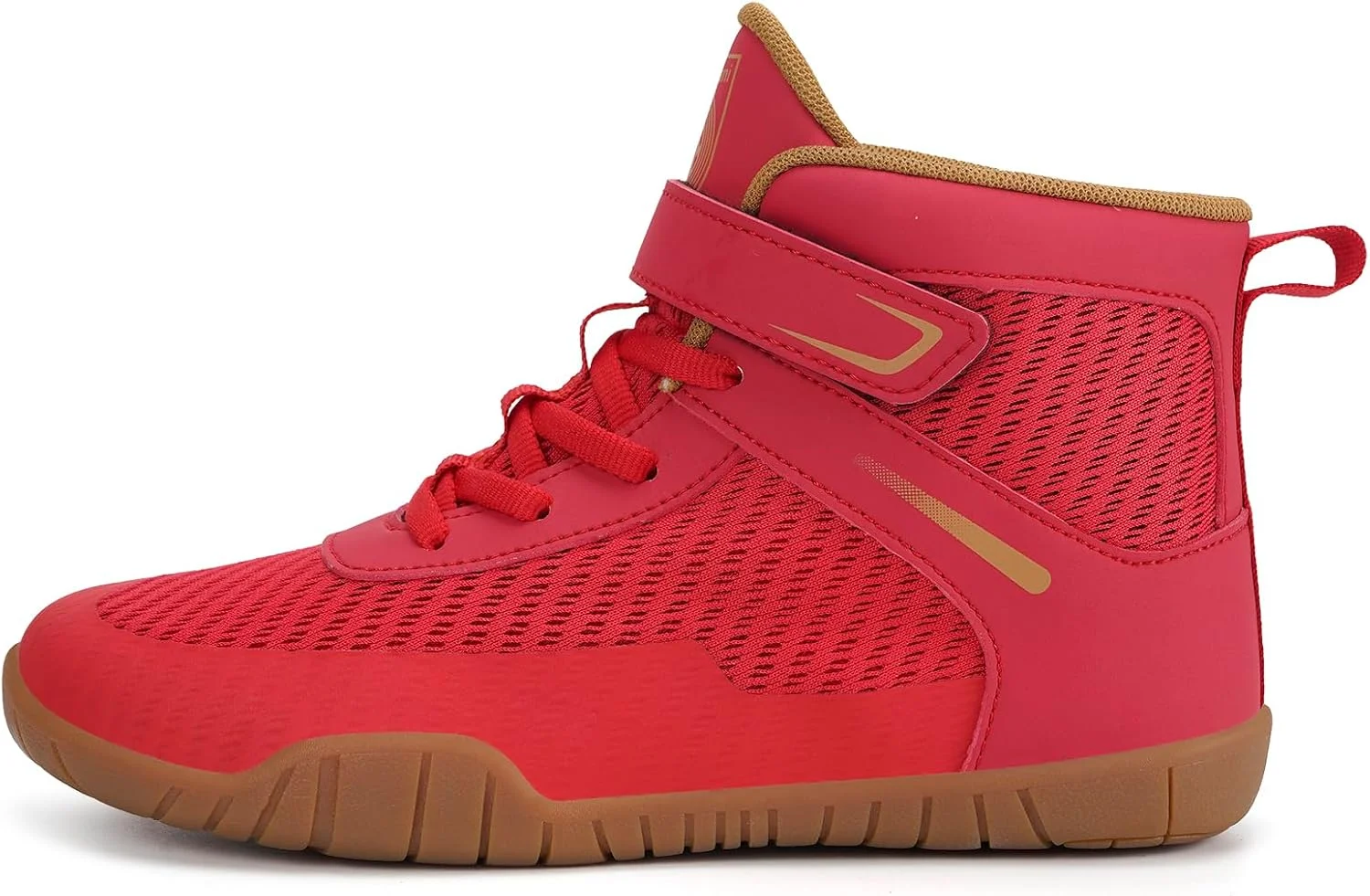 کفش کشتی بچه گانه Sisttke، کفش بوکس پسرانه دخترانه، کفش ورزشی تناسب اندام با زیره بدون پاشنه