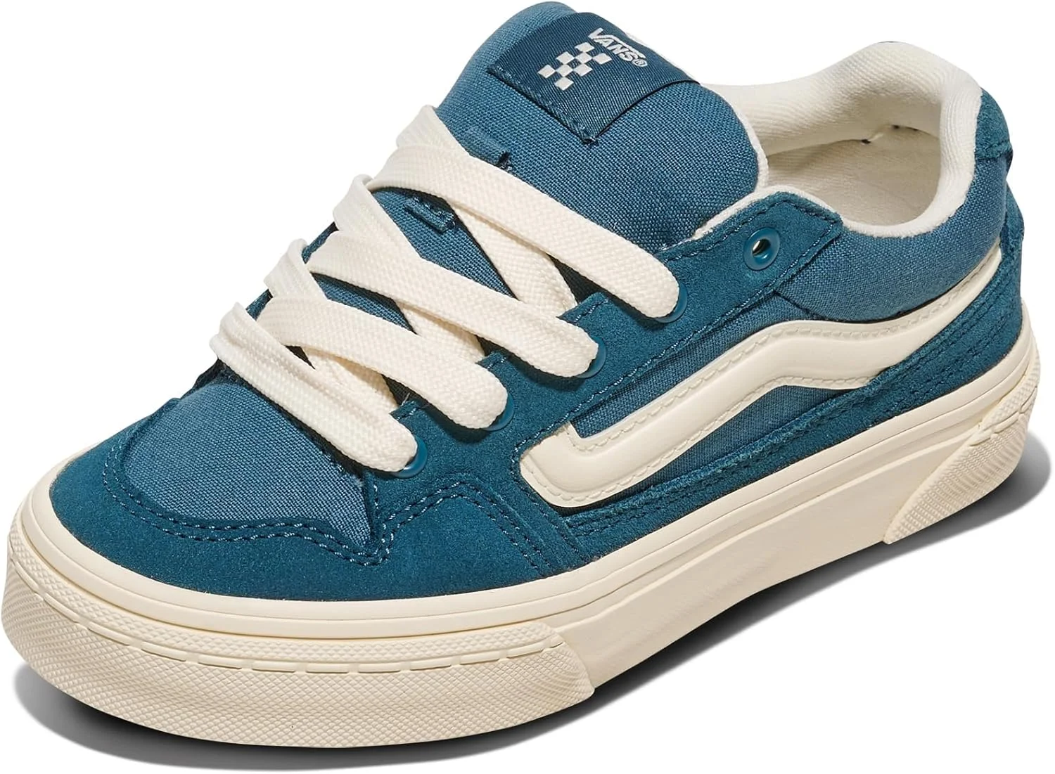 کفش کالدورن Vans Unisex-Child | کفش کتانی فشن پسرانه و دخترانه ساق کوتاه، سبک حجیم الهام گرفته از رترو