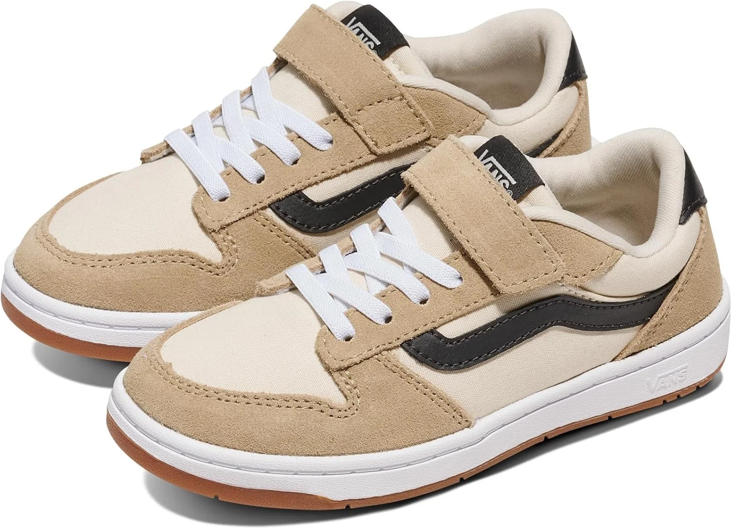 کفش Vans Ryland Ls V | کفش های کتانی رترو کورت برای پسران و دختران، مدرسه، پیاده روی و مد، کفش کتانی یونیسکس کودکانه