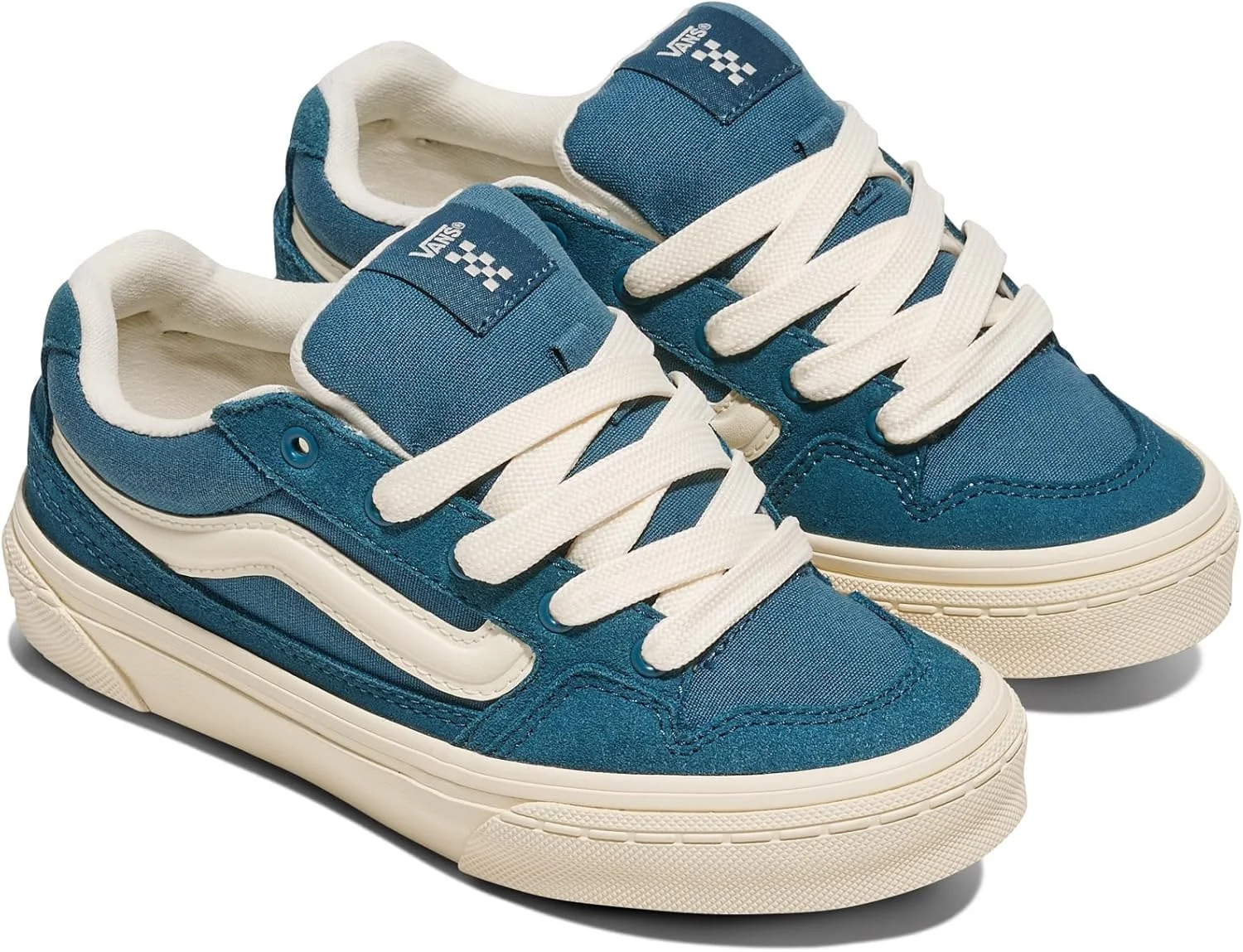 کفش کالدورن Vans Unisex-Child | کفش کتانی فشن پسرانه و دخترانه ساق کوتاه، سبک حجیم الهام گرفته از رترو کفش کالدورن Vans Unisex-Child | کفش کتانی فشن پسرانه و دخترانه ساق کوتاه، سبک حجیم الهام گرفته از رترو