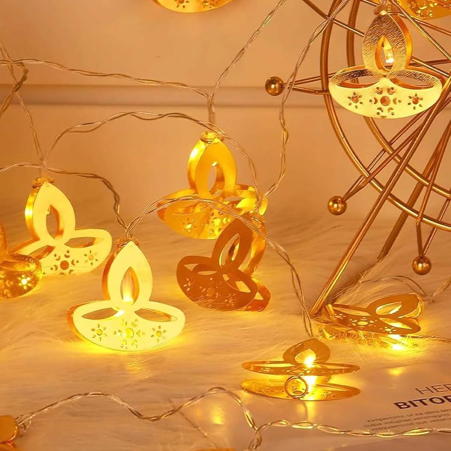 چراغ های تزیینی کریسمس سولفر، 10 فوت 20 ال ای دی، چراغ های ریسه ای درخت کریسمس سفید گرم برای دکوراسیون داخلی و خارجی مهمانی باغ خانه کریسمس چراغ های تزیینی کریسمس سولفر، 10 فوت 20 ال ای دی، چراغ های ریسه ای درخت کریسمس سفید گرم برای دکوراسیون داخلی و خارجی مهمانی باغ خانه کریسمس