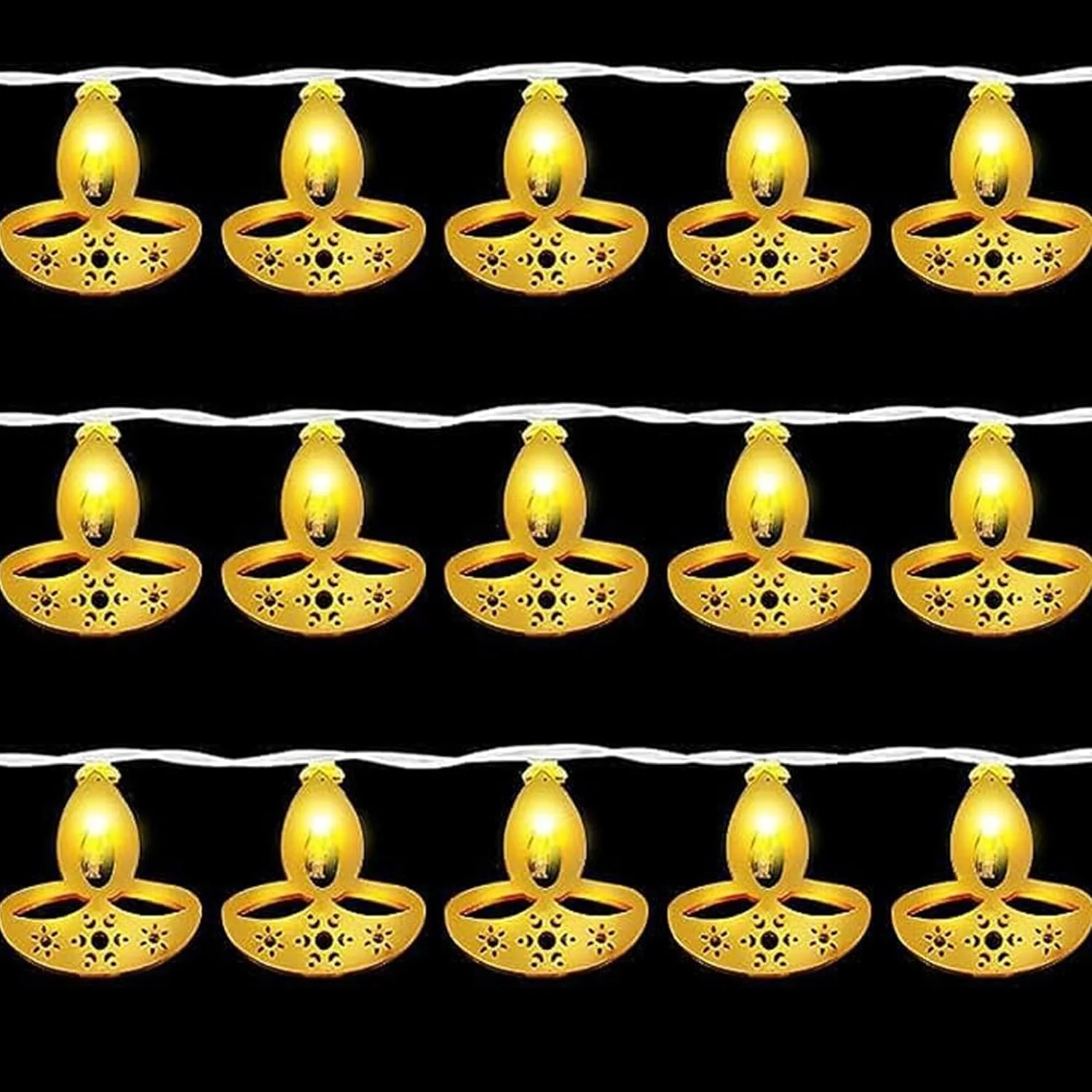 چراغ های تزیینی کریسمس سولفر، 10 فوت 20 ال ای دی، چراغ های ریسه ای درخت کریسمس سفید گرم برای دکوراسیون داخلی و خارجی مهمانی باغ خانه کریسمس چراغ های تزیینی کریسمس سولفر، 10 فوت 20 ال ای دی، چراغ های ریسه ای درخت کریسمس سفید گرم برای دکوراسیون داخلی و خارجی مهمانی باغ خانه کریسمس