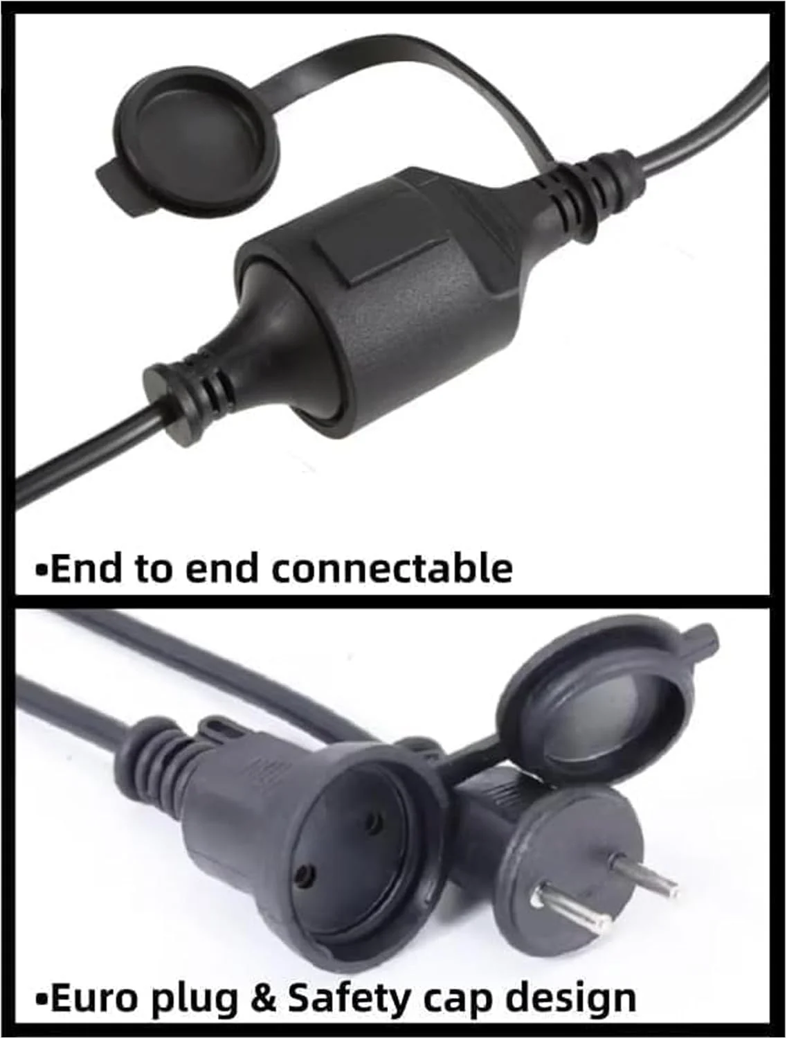 چراغ های ریسه ای فضای باز Sulfar به طول 10 متر، چراغ های جشن تجاری با 20 لامپ LED، ریسه چراغ آویز تزئینی ضد آب برای پاسیو، باغ، ایوان، حیاط (10 متر با رنگ کهربایی) چراغ های ریسه ای فضای باز Sulfar به طول 10 متر، چراغ های جشن تجاری با 20 لامپ LED، ریسه چراغ آویز تزئینی ضد آب برای پاسیو، باغ، ایوان، حیاط (10 متر با رنگ کهربایی)