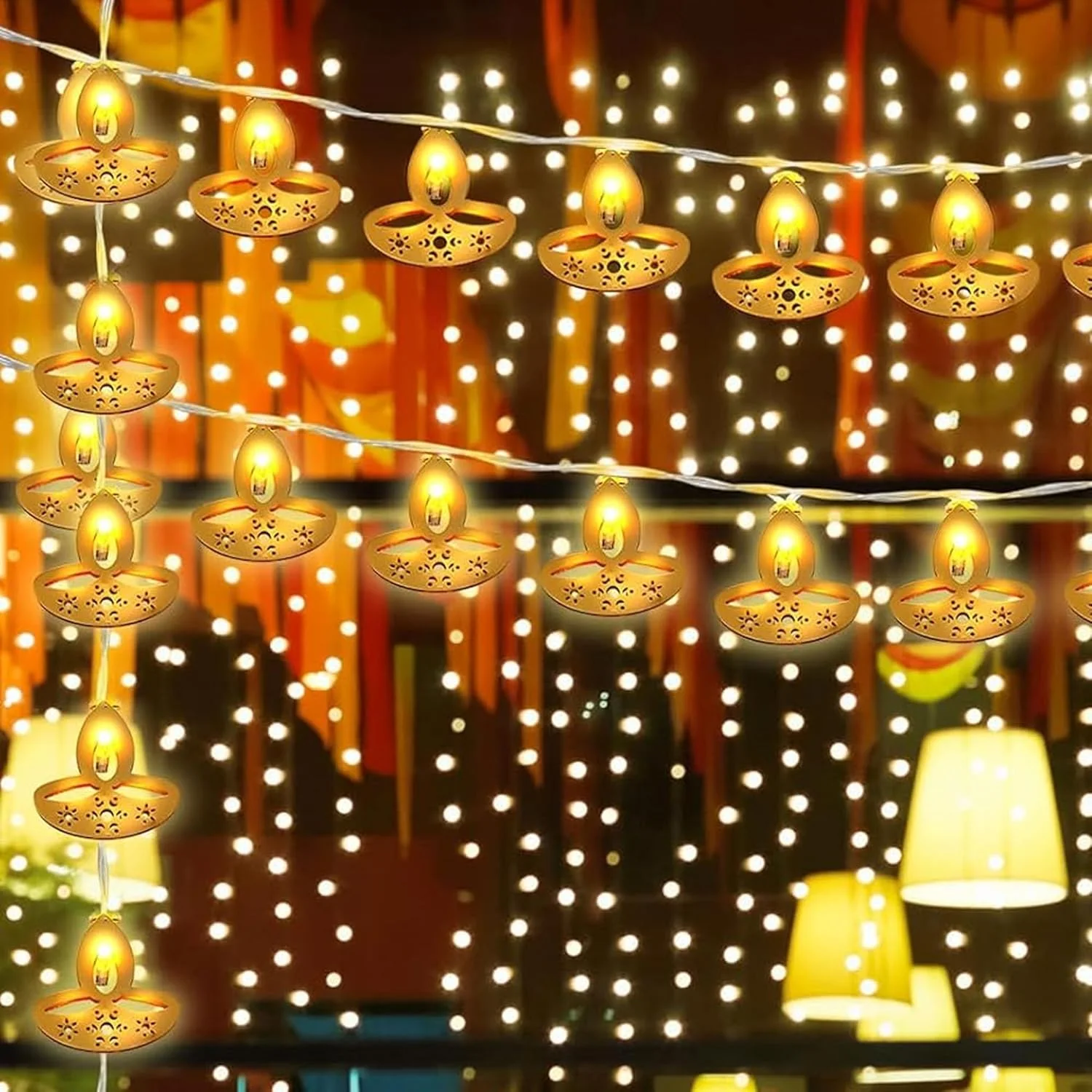 چراغ های تزیینی کریسمس سولفر، 10 فوت 20 ال ای دی، چراغ های ریسه ای درخت کریسمس سفید گرم برای دکوراسیون داخلی و خارجی مهمانی باغ خانه کریسمس چراغ های تزیینی کریسمس سولفر، 10 فوت 20 ال ای دی، چراغ های ریسه ای درخت کریسمس سفید گرم برای دکوراسیون داخلی و خارجی مهمانی باغ خانه کریسمس