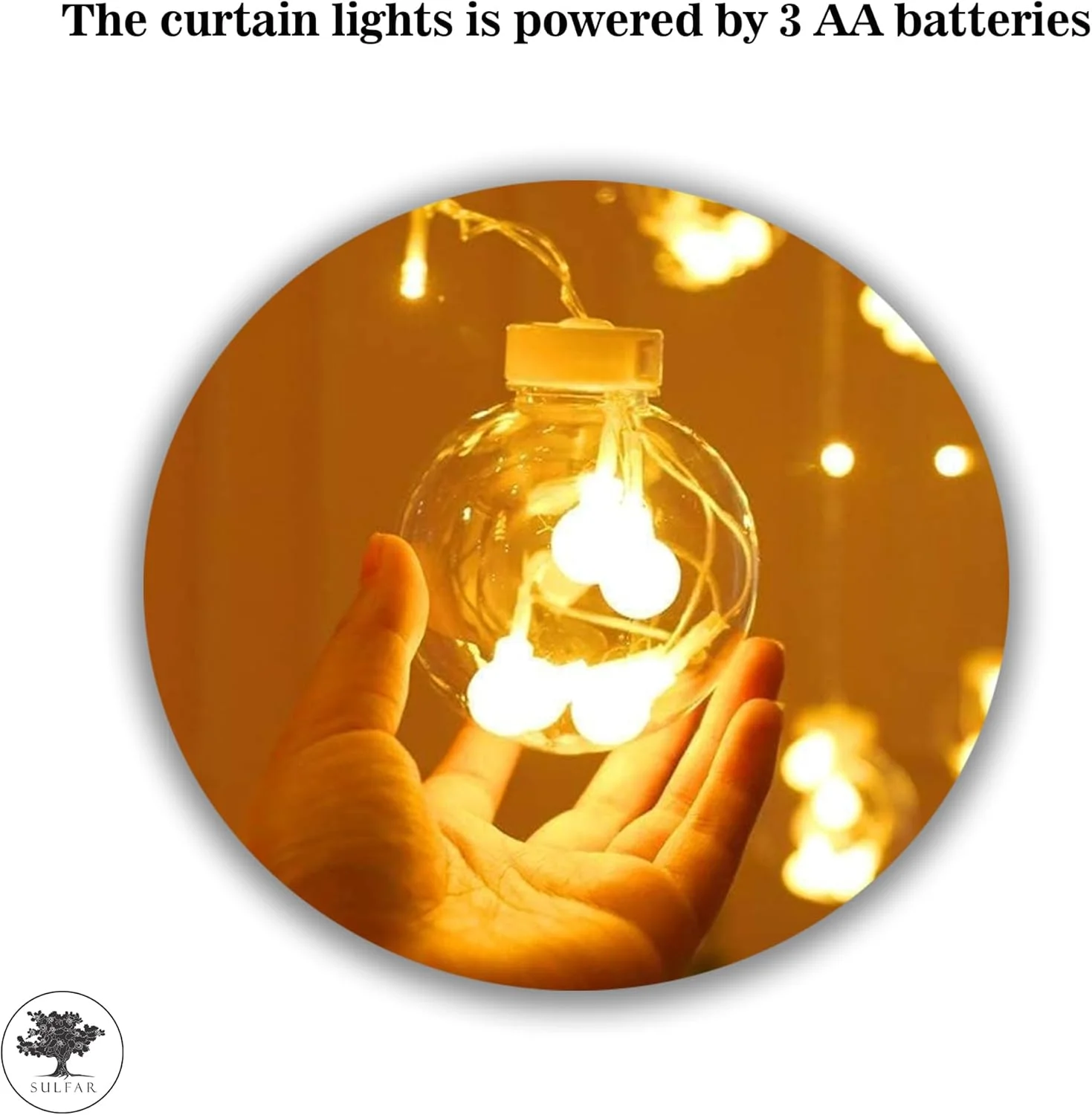 چراغ های تزیینی دیوالی Sulfar برای خانه با 8 حالت چشمک زن، کنترل از راه دور، تغذیه از طریق USB و جعبه باتری، چراغ های پرده ای توپی آرزو برای دکوراسیون خانه اتاق خواب جشن عروسی کریسمس چراغ های تزیینی دیوالی Sulfar برای خانه با 8 حالت چشمک زن، کنترل از راه دور، تغذیه از طریق USB و جعبه باتری، چراغ های پرده ای توپی آرزو برای دکوراسیون خانه اتاق خواب جشن عروسی کریسمس