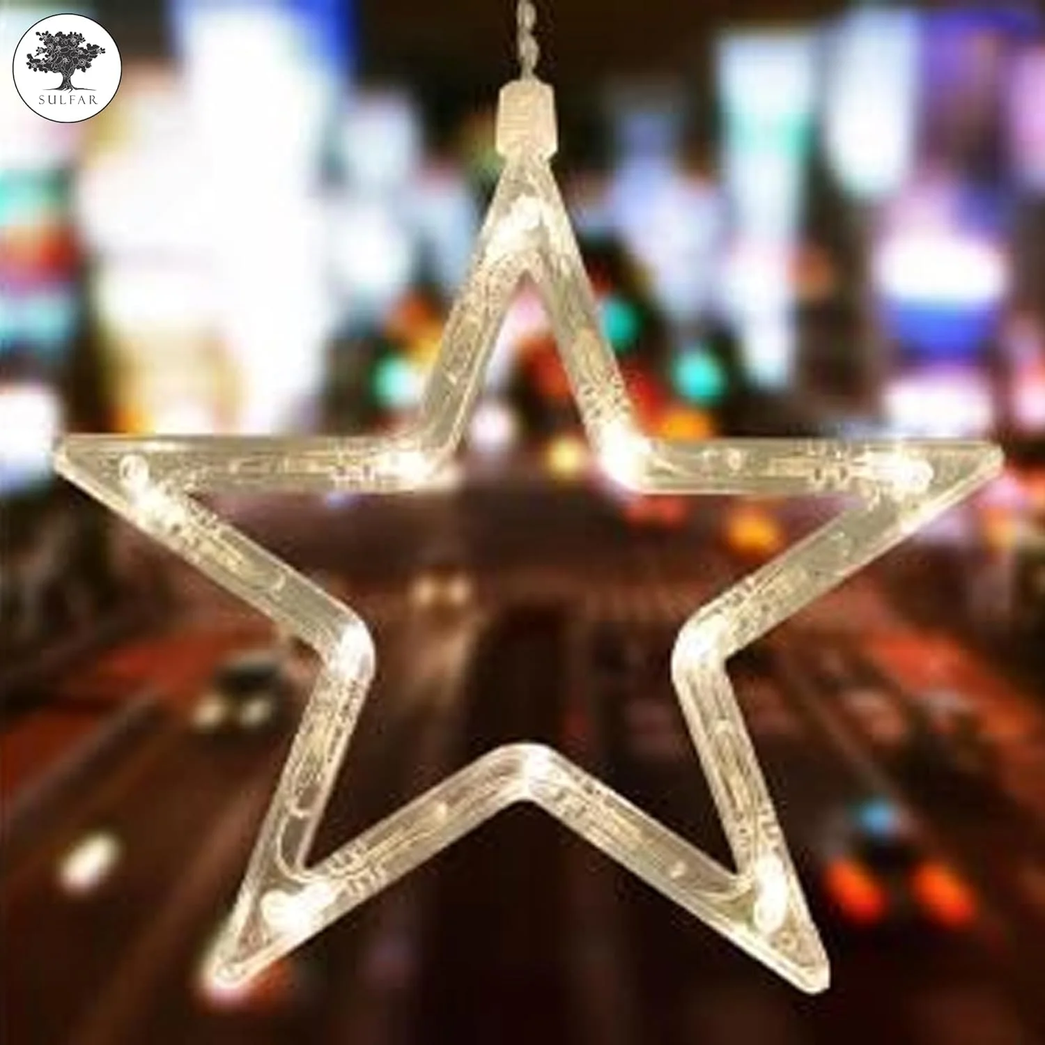 چراغهای ستارهای LED دکوراسیون منزل Sulfar، چراغهای ریسهای پردهای برای اتاق خواب، 2 حالت نورپردازی، چراغهای پری ضد آب برای اتاق خواب، عروسی، دیوالی، کریسمس، رمضان، دکوراسیون مهمانی سفید گرم چراغهای ستارهای LED دکوراسیون منزل Sulfar، چراغهای ریسهای پردهای برای اتاق خواب، 2 حالت نورپردازی، چراغهای پری ضد آب برای اتاق خواب، عروسی، دیوالی، کریسمس، رمضان، دکوراسیون مهمانی سفید گرم