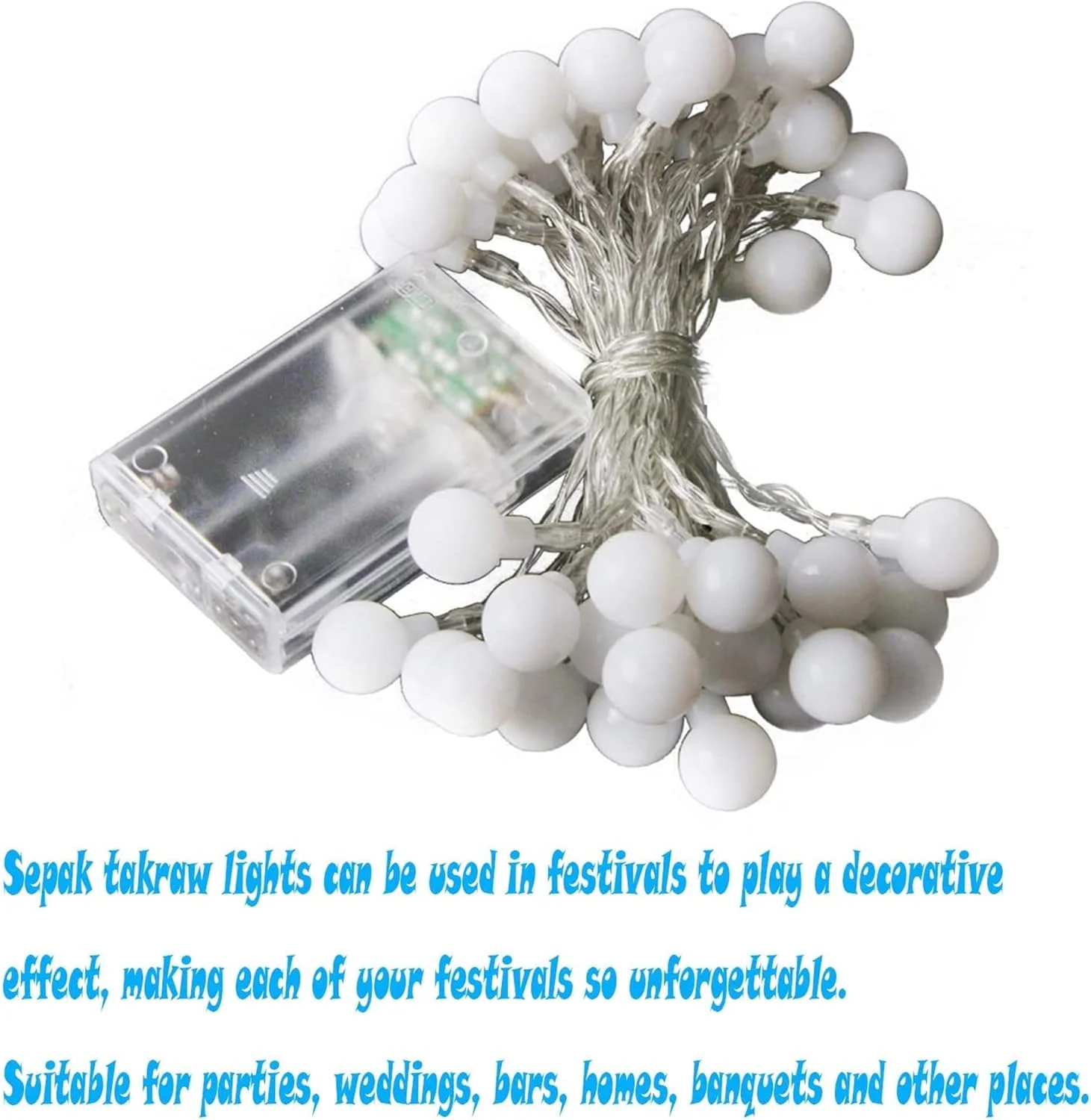 چراغ های ریسه ای رمضان Sulfar مناسب فضای باز | چراغ های پری باتری خور | دکوراسیون لامپ ستاره ای سپک تاکرا برای خانه، باغ، دکور جشنواره (سفید گرم) چراغ های ریسه ای رمضان Sulfar مناسب فضای باز | چراغ های پری باتری خور | دکوراسیون لامپ ستاره ای سپک تاکرا برای خانه، باغ، دکور جشنواره (سفید گرم)