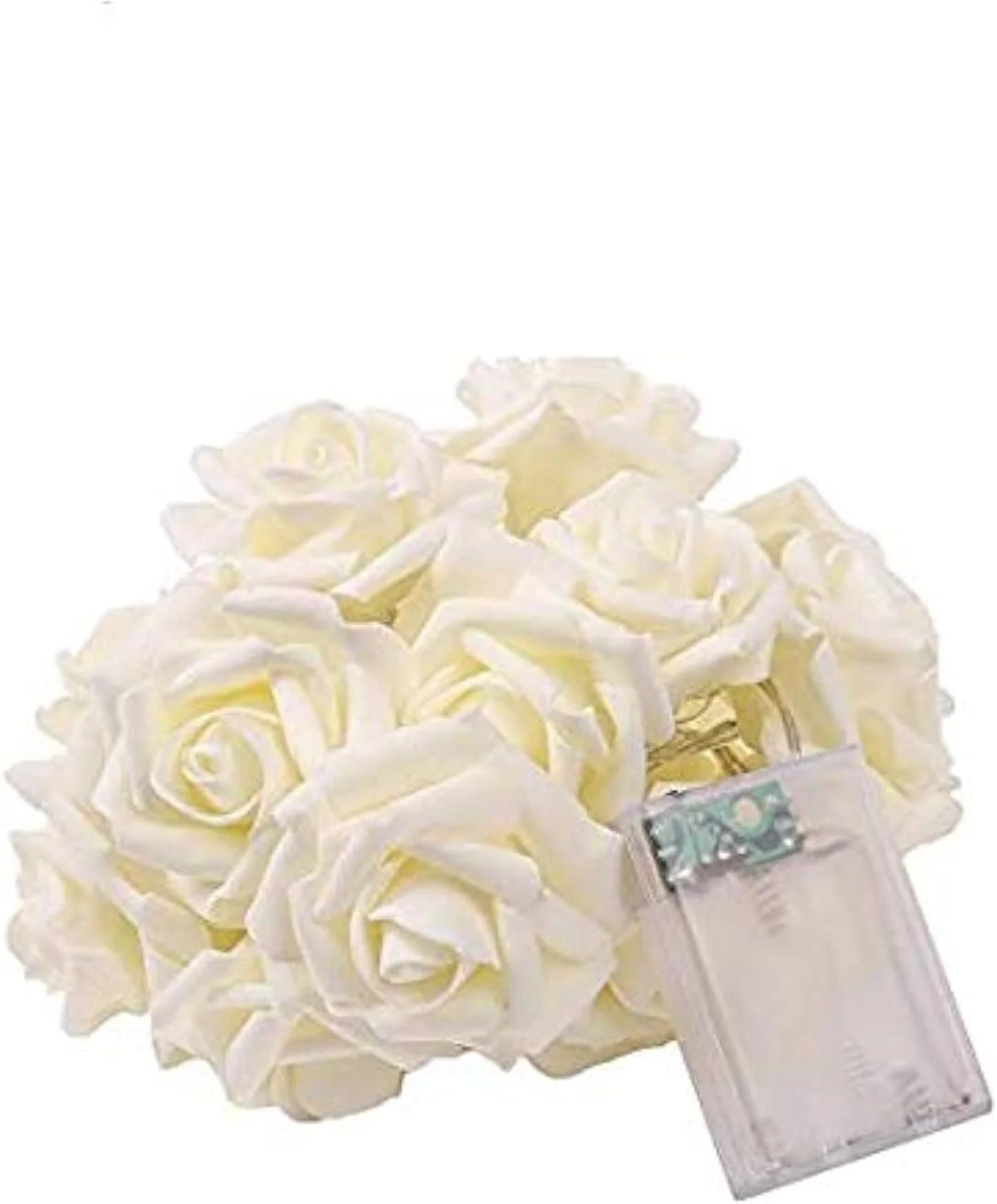 ریسه چراغ گل رز 10 LED - طول 1 متر ریسه چراغ گل رز 10 LED - طول 1 متر