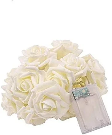 ریسه چراغ گل رز 10 LED - طول 1 متر ریسه چراغ گل رز 10 LED - طول 1 متر