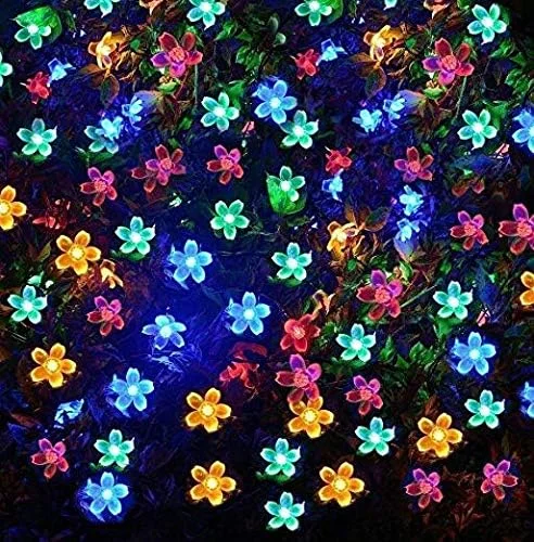چراغ تزئینی 10 متری 100 ال ای دی طرح شکوفه گیلاس، چراغ پری کریسمس با باتری، ریسه ساکورا 2/3/4 متری چراغ تزئینی 10 متری 100 ال ای دی طرح شکوفه گیلاس، چراغ پری کریسمس با باتری، ریسه ساکورا 2/3/4 متری