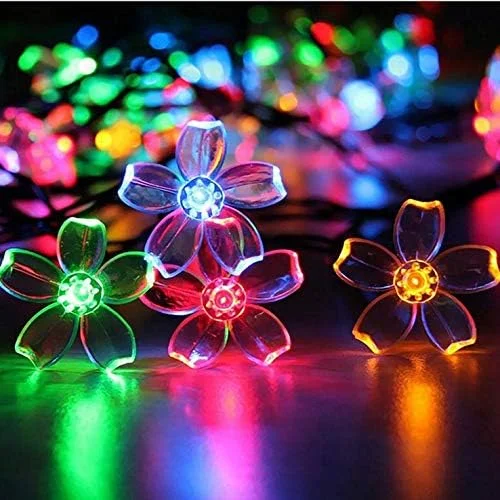 چراغ تزئینی 10 متری 100 ال ای دی طرح شکوفه گیلاس، چراغ پری کریسمس با باتری، ریسه ساکورا 2/3/4 متری چراغ تزئینی 10 متری 100 ال ای دی طرح شکوفه گیلاس، چراغ پری کریسمس با باتری، ریسه ساکورا 2/3/4 متری