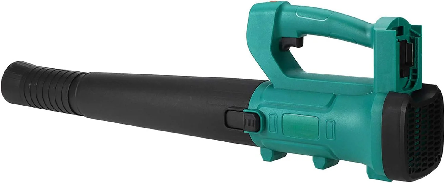 دمنده هوای برقی بی سیم YZJWCJ، دمنده/جمع کننده دستی برگ/برف/گرد و غبار، ابزار برقی باغبانی 16000 دور در دقیقه شامل 2 باتری دمنده هوای برقی بی سیم YZJWCJ، دمنده/جمع کننده دستی برگ/برف/گرد و غبار، ابزار برقی باغبانی 16000 دور در دقیقه شامل 2 باتری