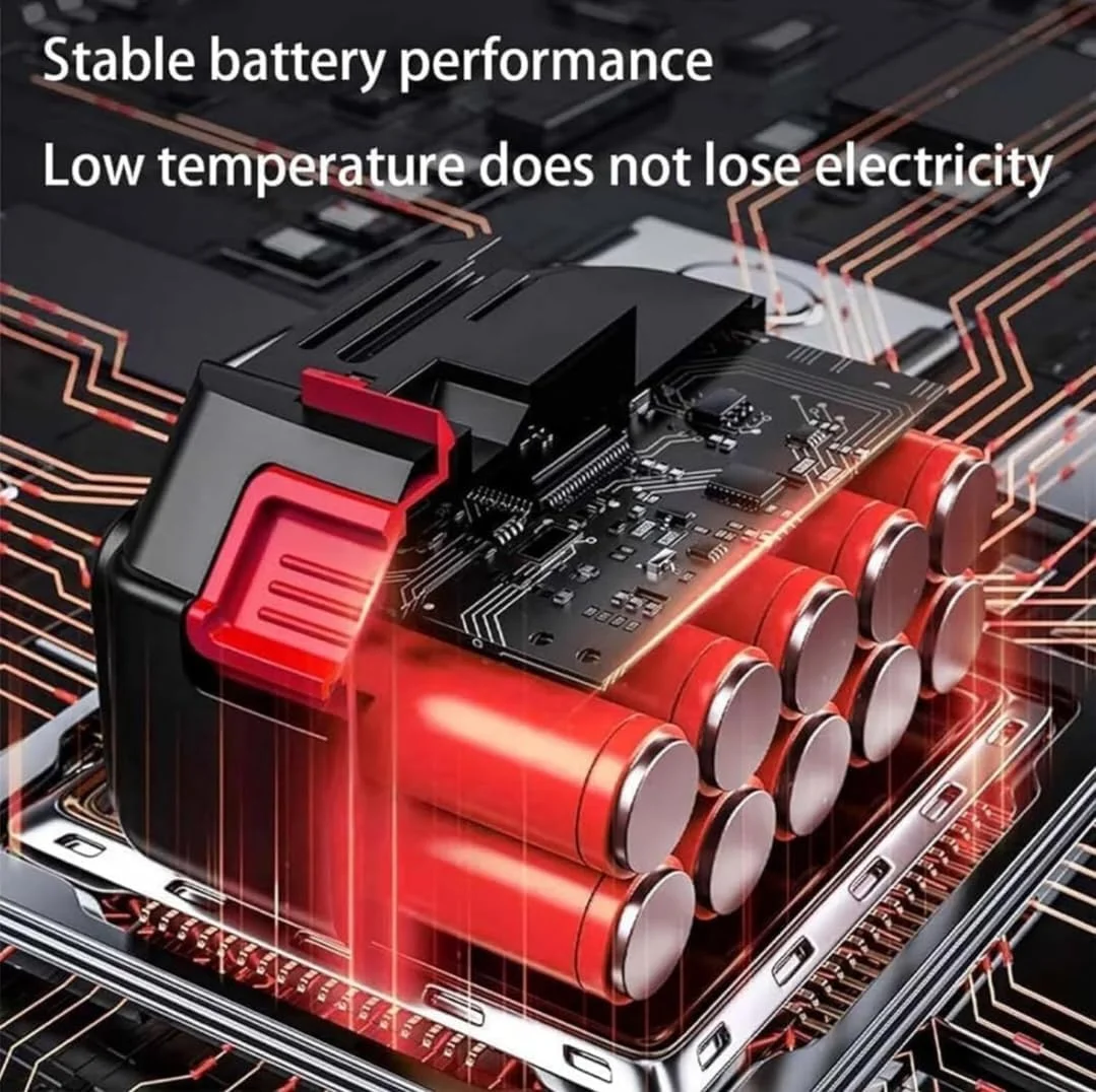 دمنده برقی شارژی توربوسویپ، گردگیر بادی فوق العاده توربوسویپ، تمیز کننده چند منظوره با باتری دوتایی، برای تمیز کردن پاسیو، مراقبت از چمن، تمیز کردن خودرو، دمیدن برگ ها و گرد و غبار (دو باتری) دمنده برقی شارژی توربوسویپ، گردگیر بادی فوق العاده توربوسویپ، تمیز کننده چند منظوره با باتری دوتایی، برای تمیز کردن پاسیو، مراقبت از چمن، تمیز کردن خودرو، دمیدن برگ ها و گرد و غبار (دو باتری)