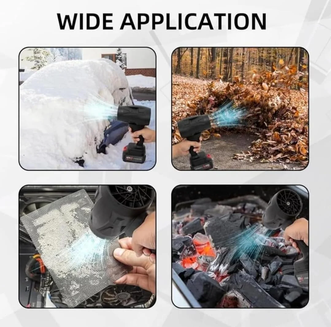 دمنده برقی شارژی توربوسویپ، گردگیر بادی فوق العاده توربوسویپ، تمیز کننده چند منظوره با باتری دوتایی، برای تمیز کردن پاسیو، مراقبت از چمن، تمیز کردن خودرو، دمیدن برگ ها و گرد و غبار (دو باتری) دمنده برقی شارژی توربوسویپ، گردگیر بادی فوق العاده توربوسویپ، تمیز کننده چند منظوره با باتری دوتایی، برای تمیز کردن پاسیو، مراقبت از چمن، تمیز کردن خودرو، دمیدن برگ ها و گرد و غبار (دو باتری)